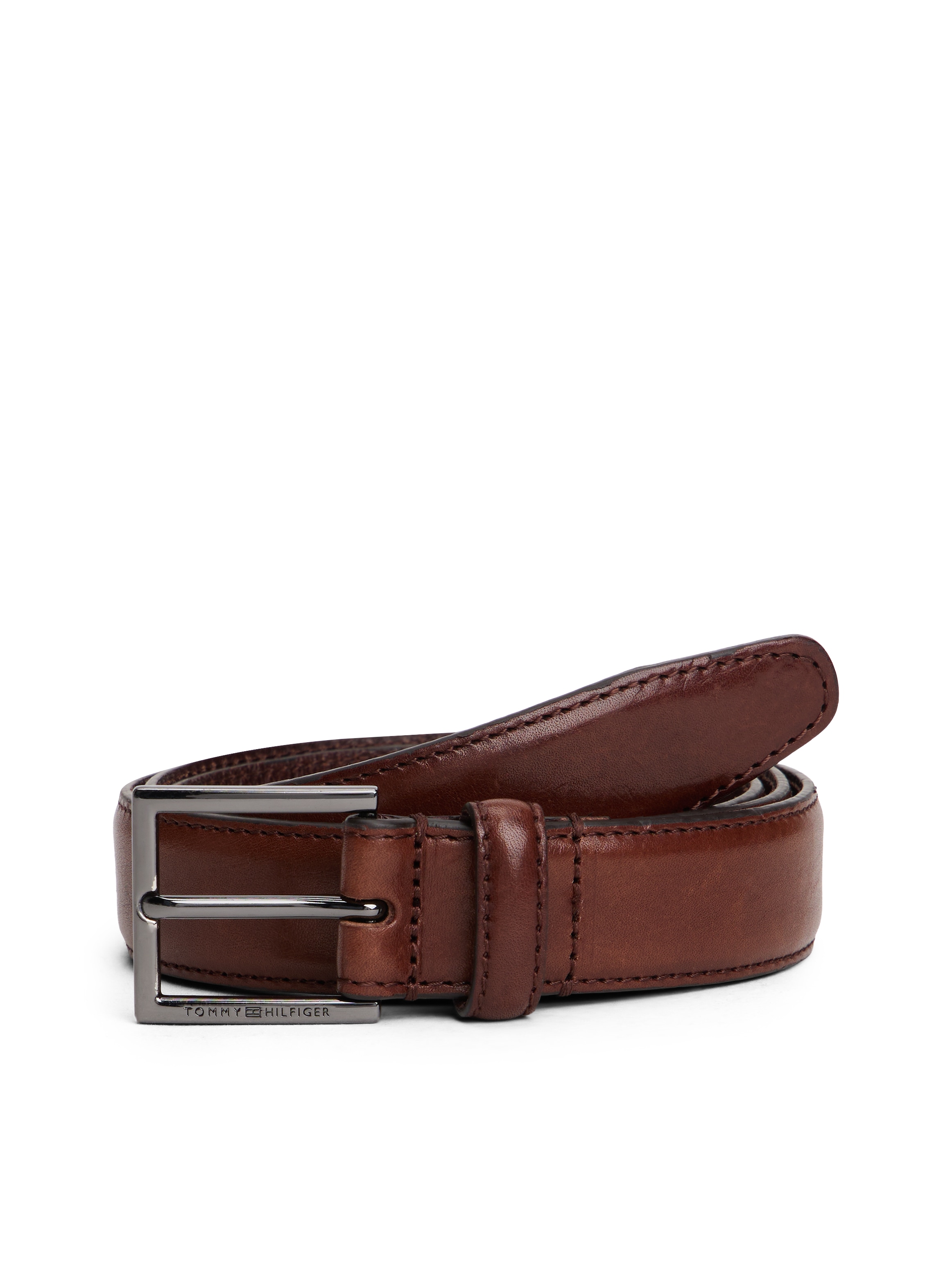 Image of Tommy Hilfiger Ledergürtel "HUDSON LEATHER 3.0 cm breit" Grössenverstellbar