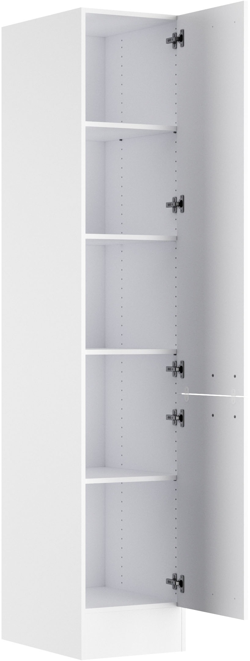 OPTIFIT Hochschrank »OPTImulti« Breite 40 cm, Höhe 210 cm, Tiefe 57,1 cm, mit 2 Türen, 3 Einlegeböden