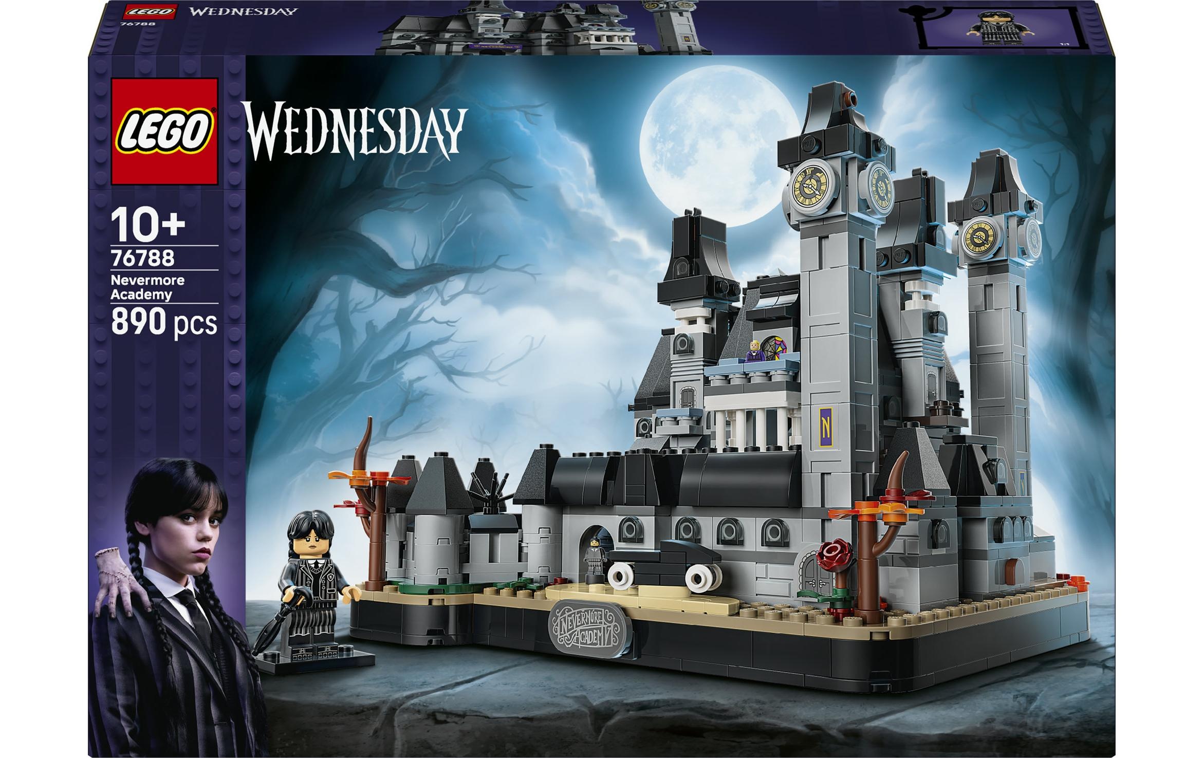 Image of LEGO Konstruktionsspielsteine "Nevermore Academy Baukasten Wednesday"