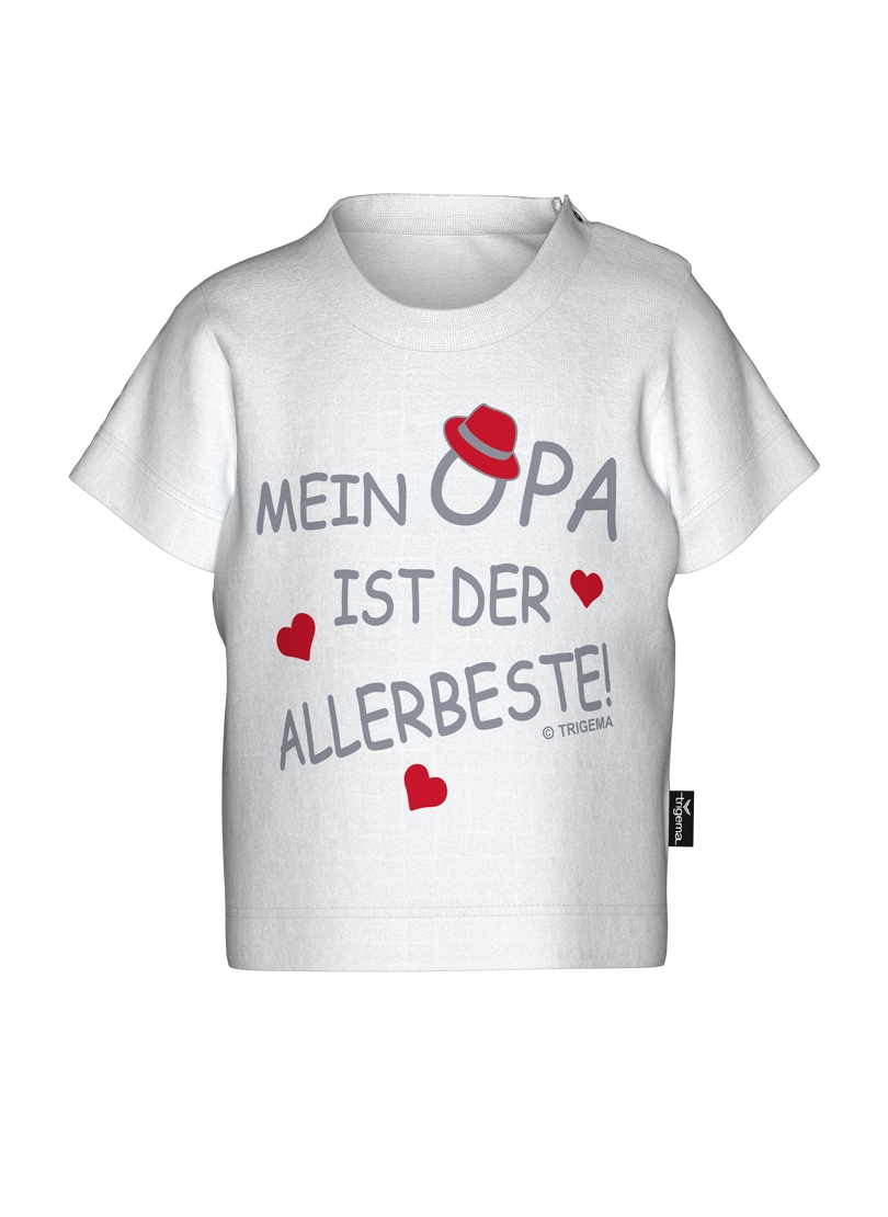 Image of Trigema T-Shirt "TRIGEMA T-Shirt Opas Liebling" 1 Stk.