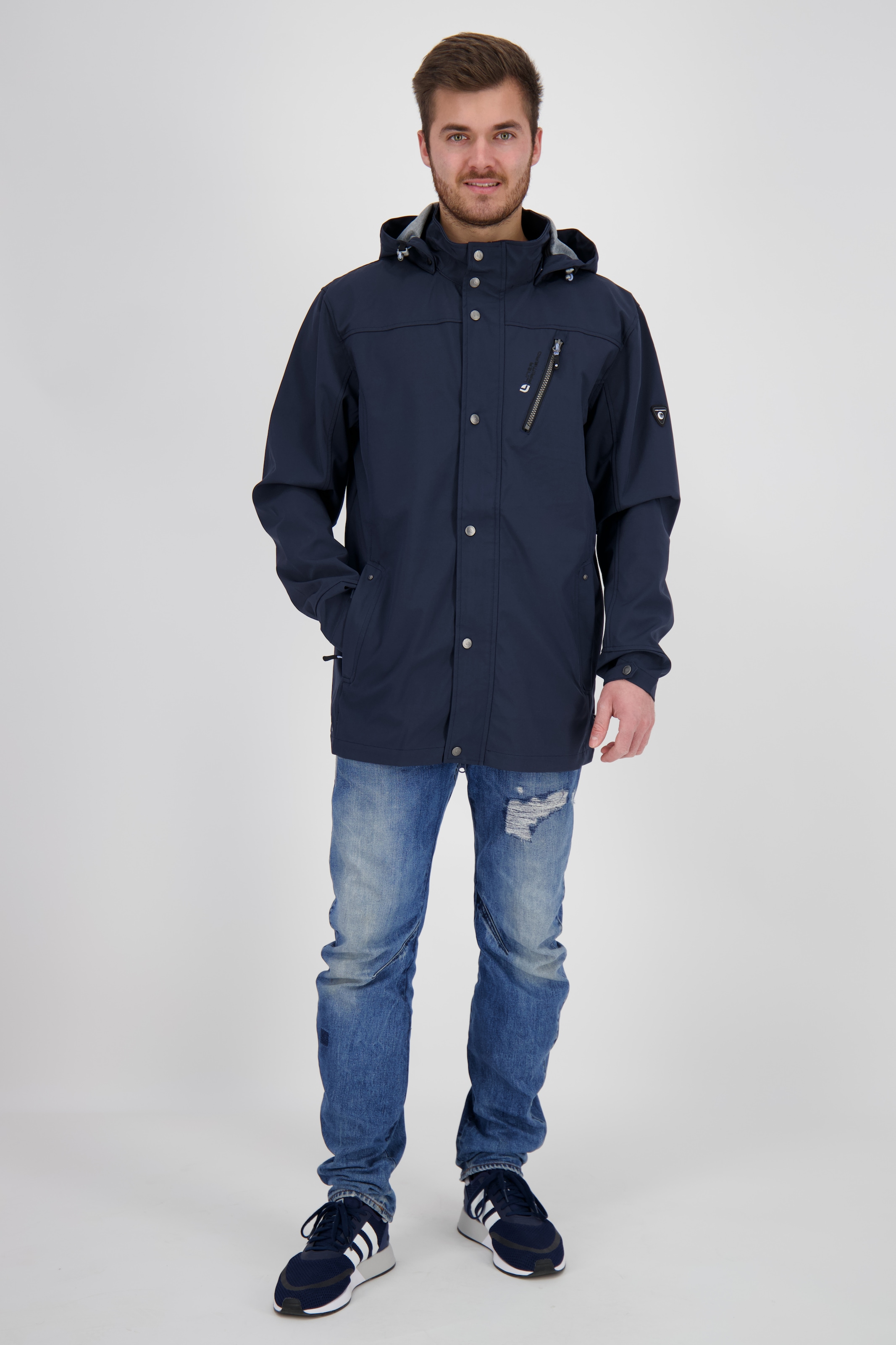 DEPROC Active Softshelljacke »ELLIOT PEAK MEN«, auch in Grossen Grössen erhältlich