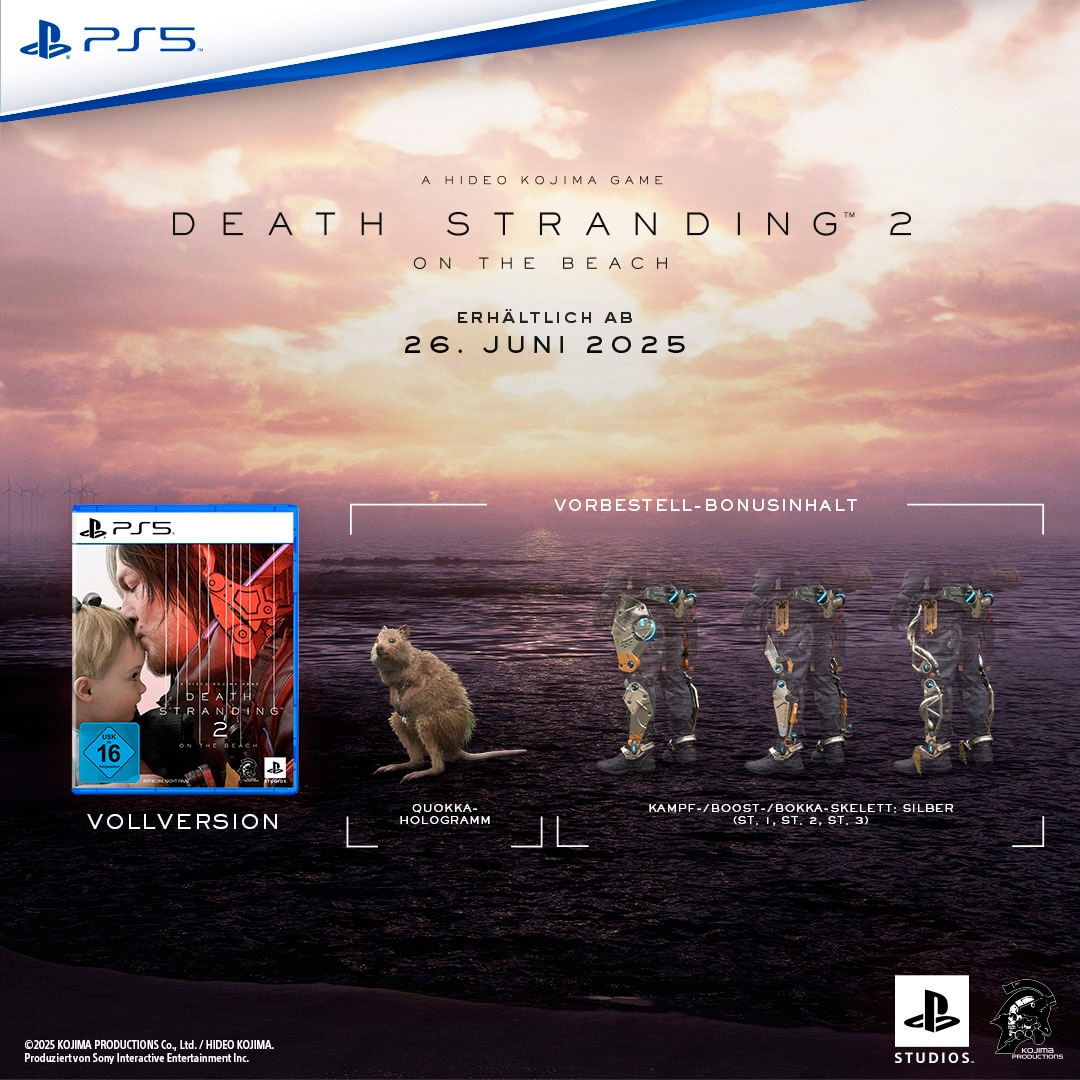 PlayStation 5 PlayStation 5-Controller »Death Stranding 2: On the Beach + DualSense«