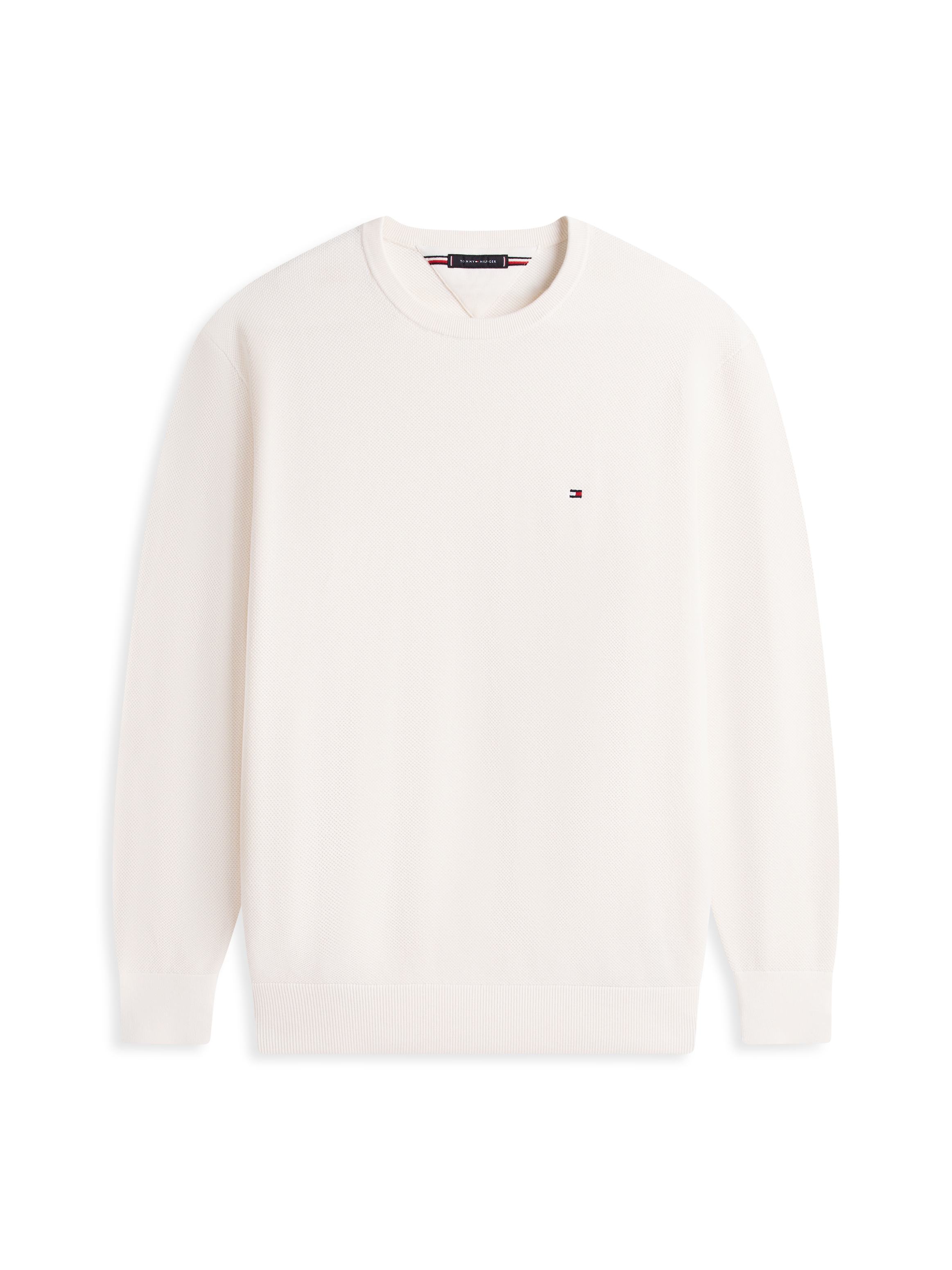 Tommy Hilfiger Big & Tall Pull à col rond »ESSENTIAL STRUCTURE CREW NECK« Grosse Grössen, regular fit
