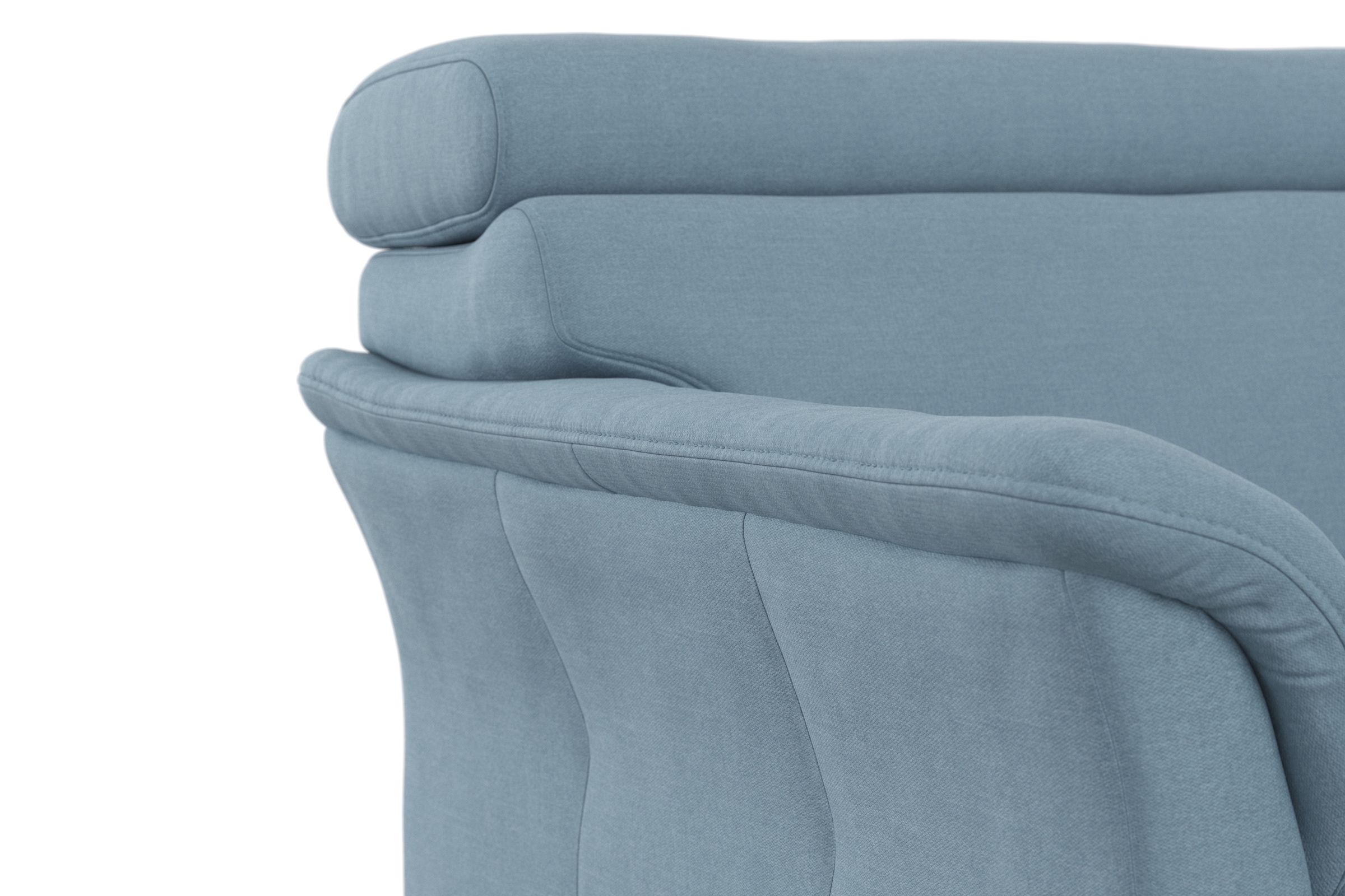 sit&more Ecksofa »Marano L-Form«, inklusive Kopfteilverstellung, wahlweise mit Bettfunktion, Bettkasten