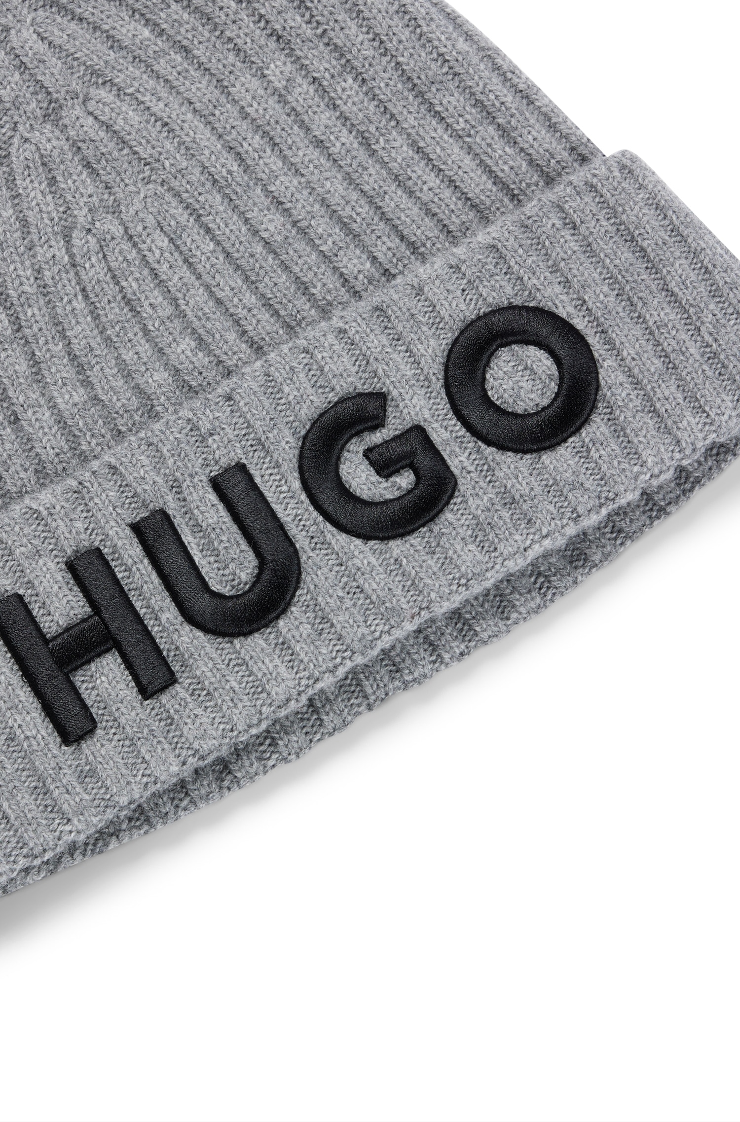 Logo HUGO mit im grossem HUGO »Unisex-X565-6«, %SALE! Beanie