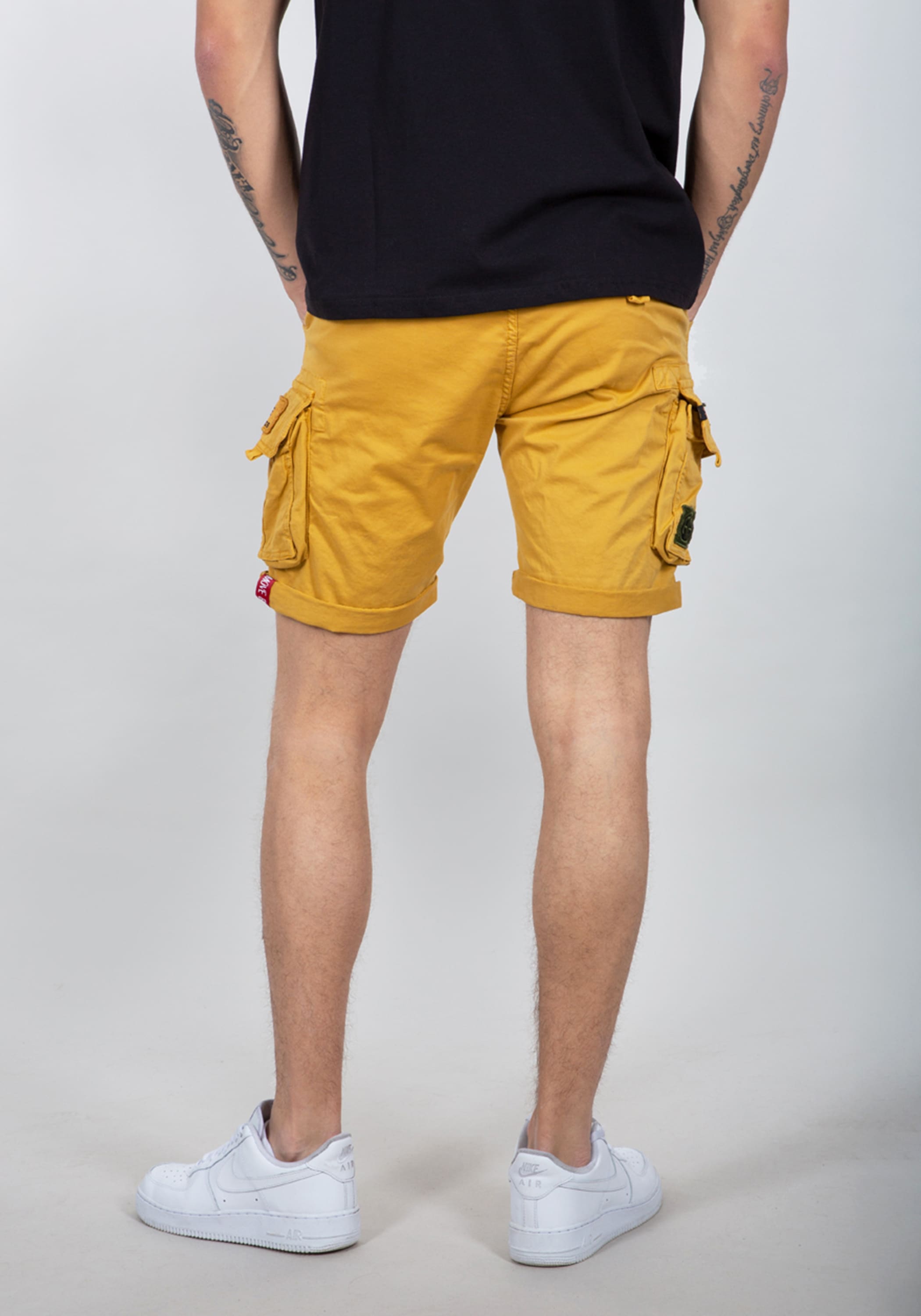 Alpha Industries Shorts »Alpha Industries Men - Shorts Crew Short Patch«