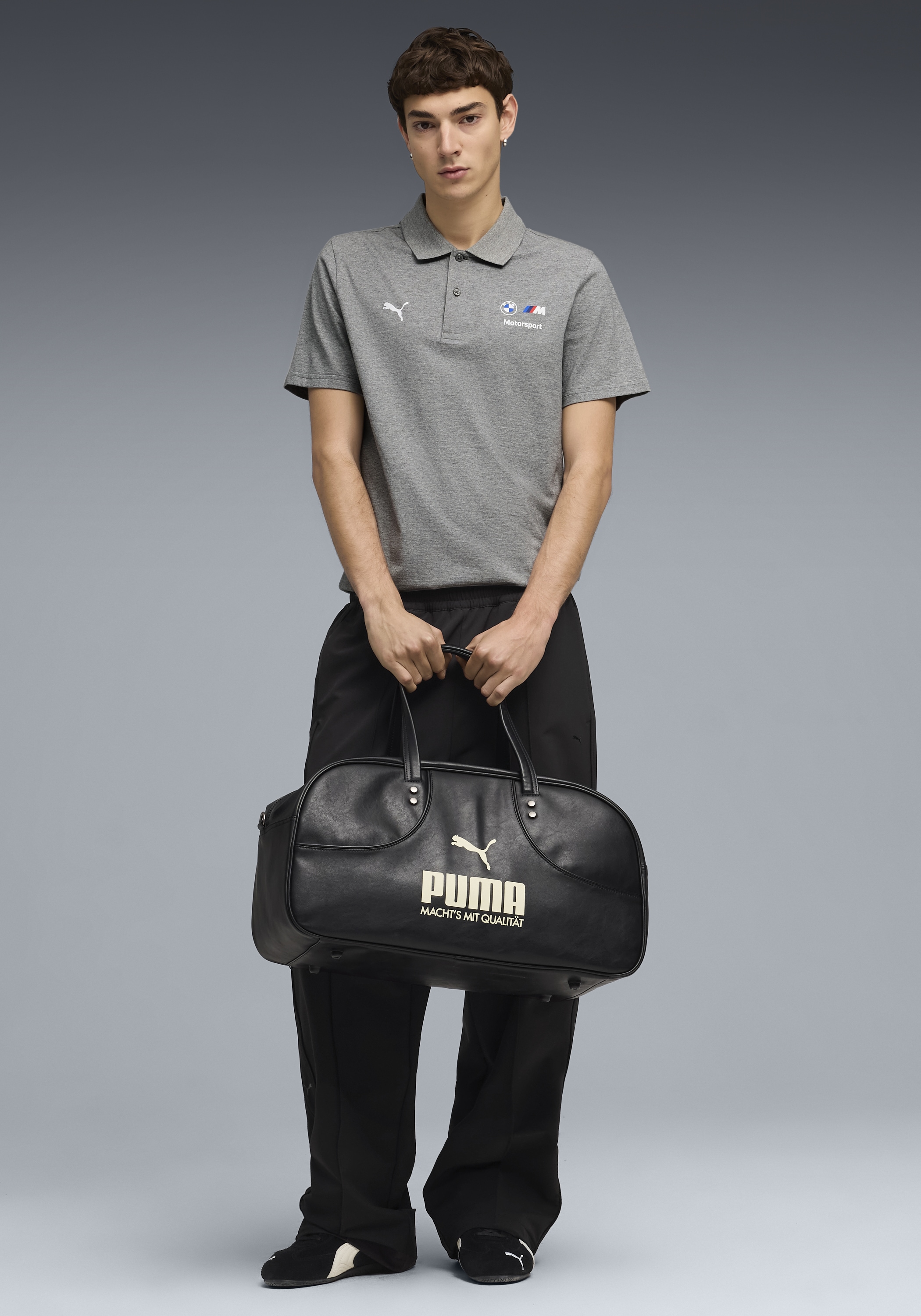 PUMA Poloshirt »BMW MMS ESS POLO« Regular Fit, sportlicher Stil, Logodruck, aus Baumwolle, Kurzarm