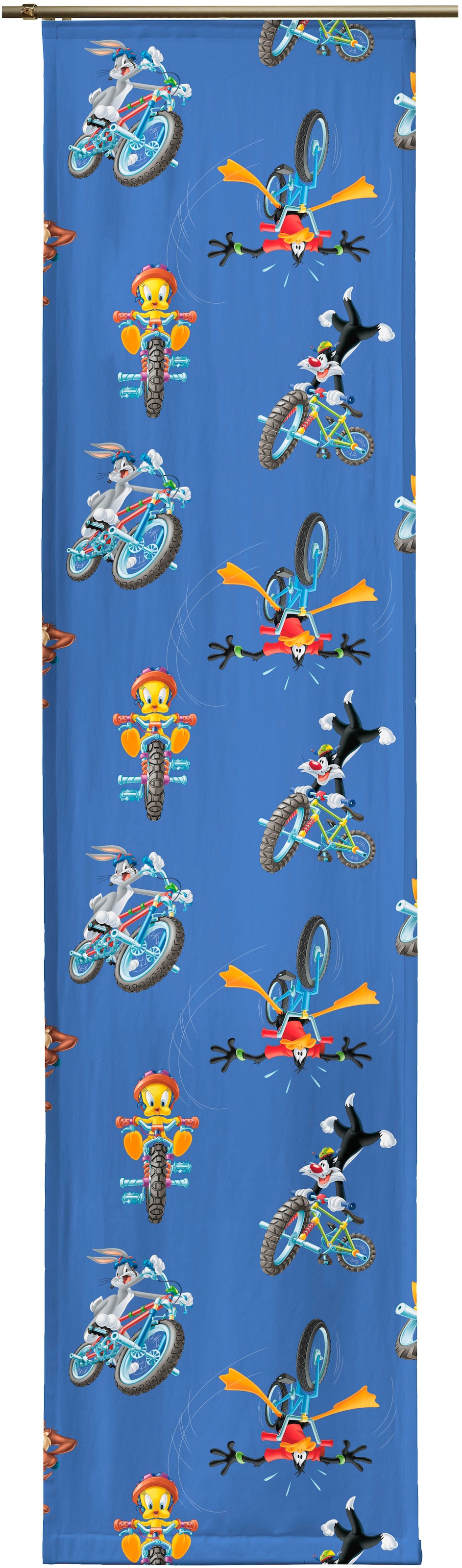 Image of Wirth Schiebegardine "Looney" Paneelwagen 1 Stk. tlg. Warner Bros.