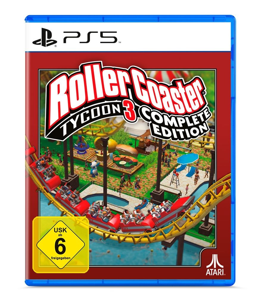 Image of ATARI Spielesoftware "Rollercoaster Tycoon 3 Complete Edition" PlayStation 5