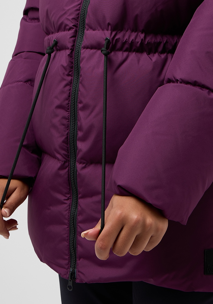 Jack Wolfskin Daunenjacke »KIRSCHALLEE JKT W«, mit Kapuze