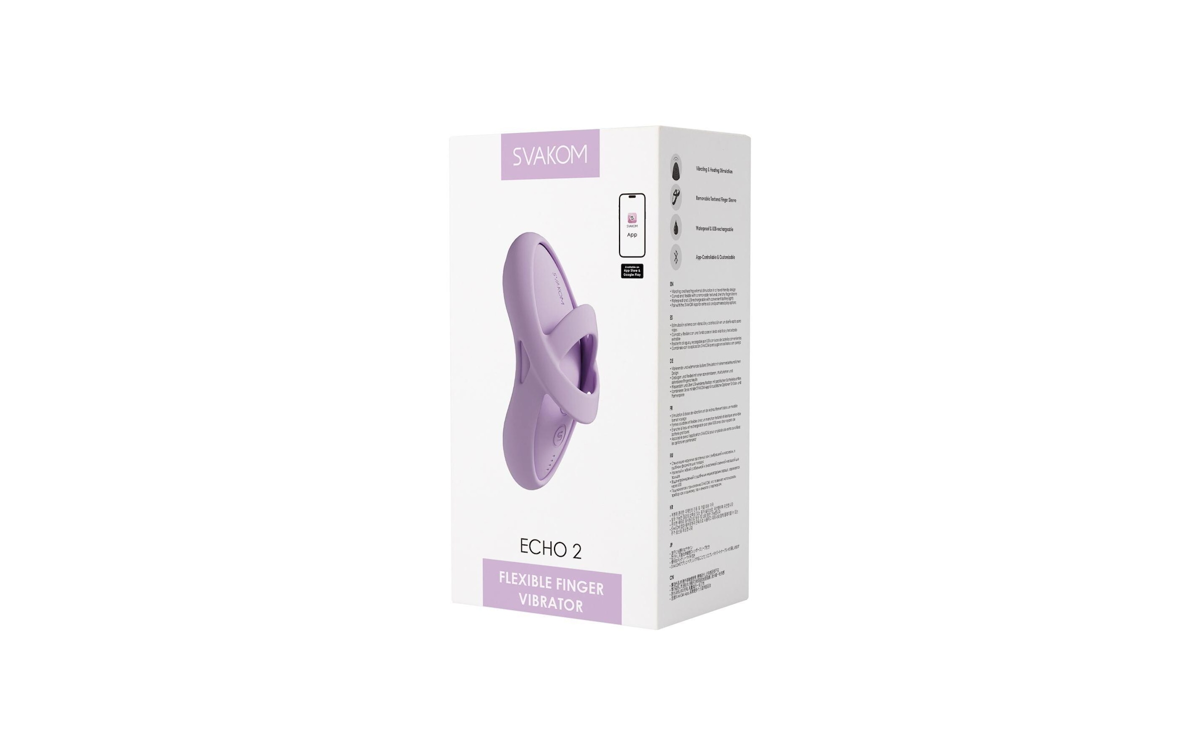 Svakom Vibrator »2 Pink Lilac«