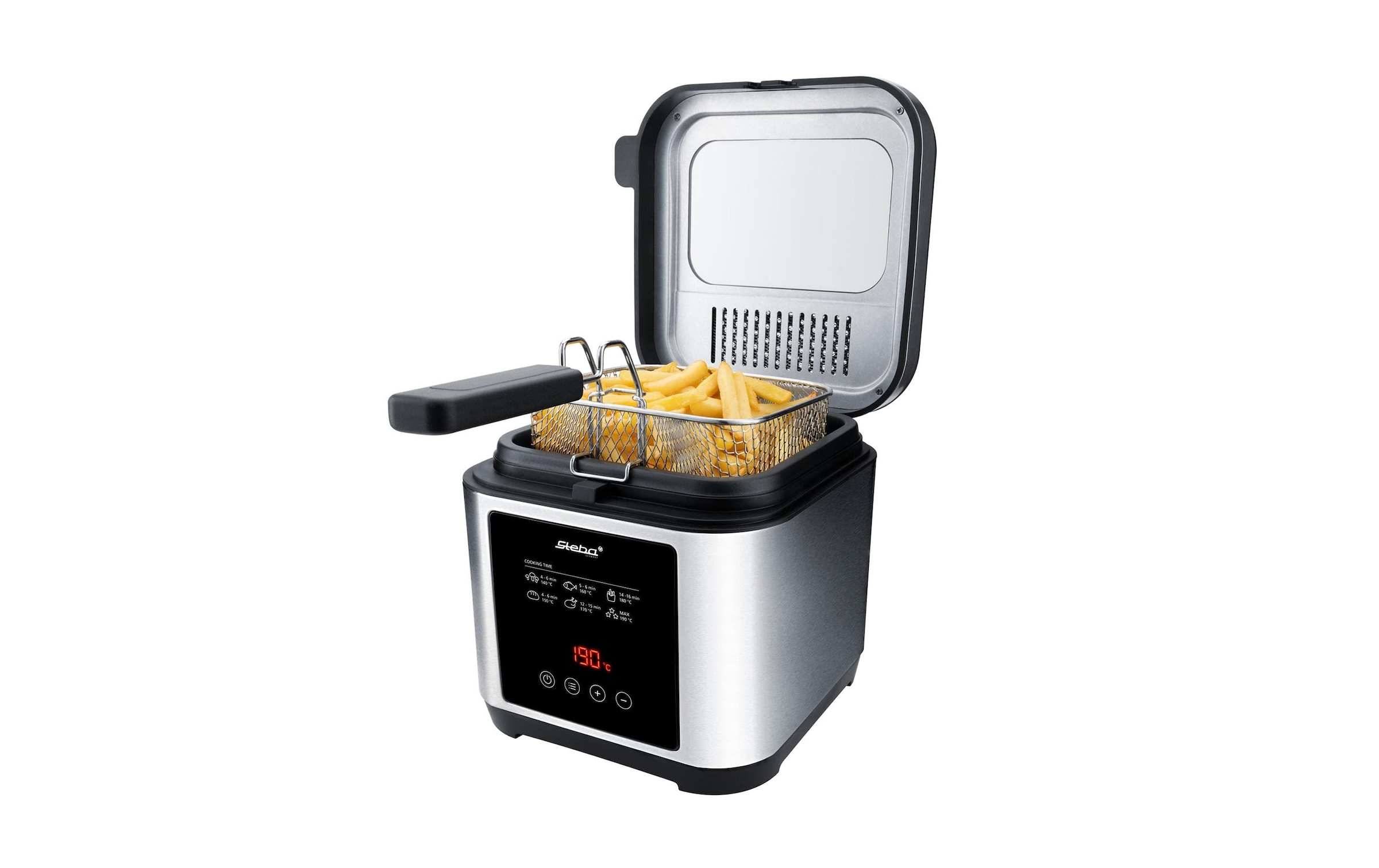 Steba Fritteuse »Steba Fritteuse DF 150 Edelstahl 2.5 l 1200 W« 1200