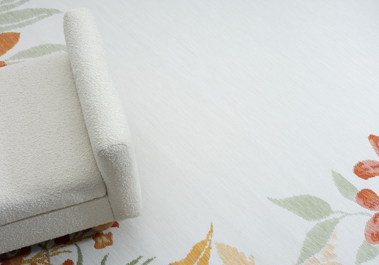 Myflair Möbel & Accessoires Teppich »Isla, LAGERRÄUMUNG!«, rechteckig, 6 mm Höhe, Wendeteppich, Blumen, mit Bordüre, Outdoor geeignet, Balkon, Terrasse
