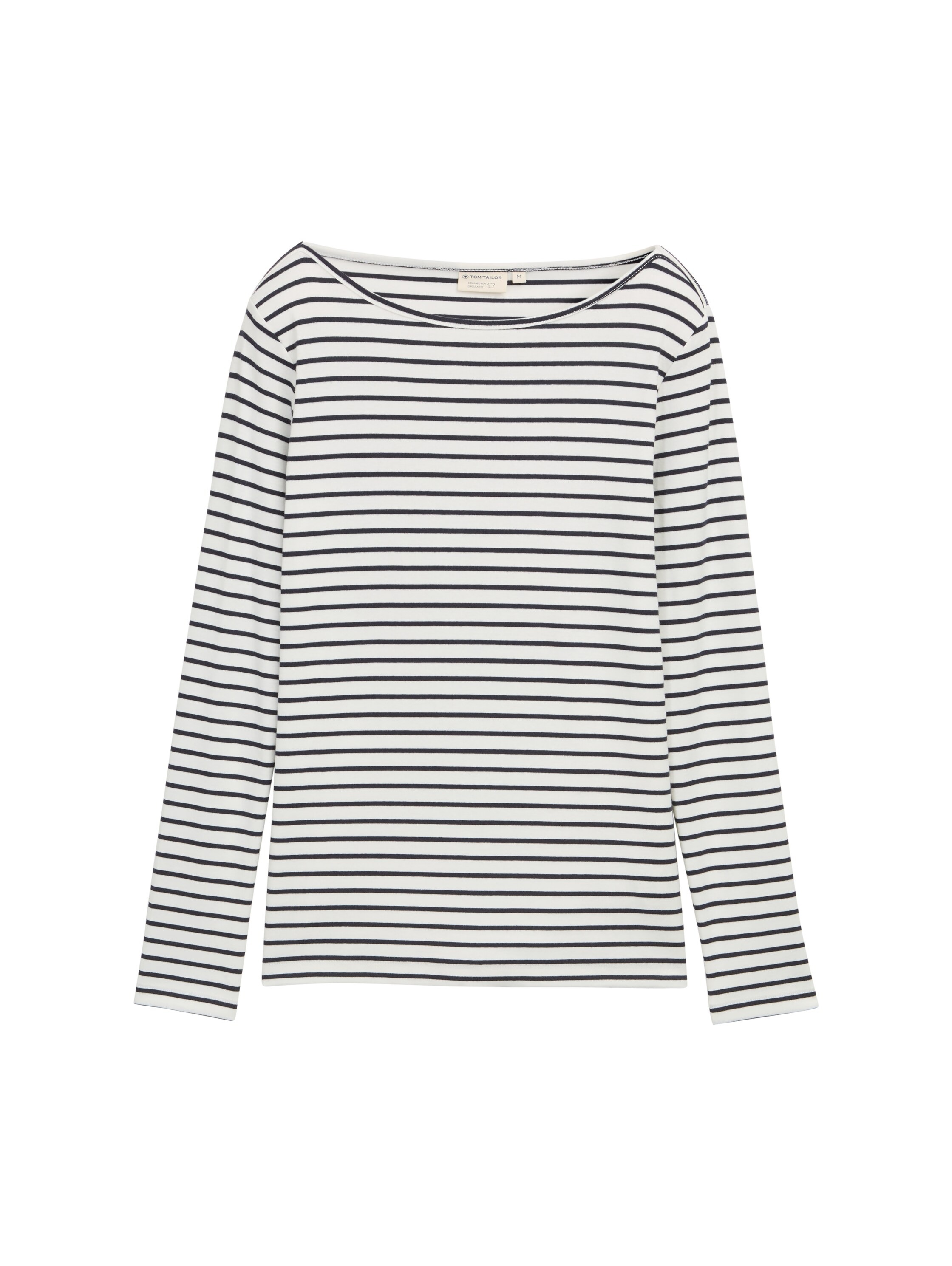 TOM TAILOR Langarmshirt, mit Streifen Muster