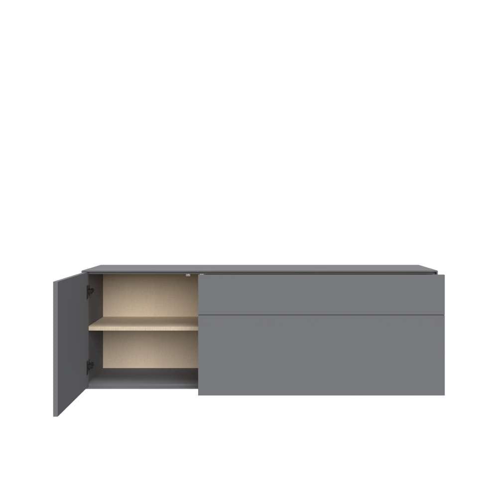 LeGer Home by Lena Gercke Table basse »Essentials, TV-Board, TV-Kommode, TV-Schrank,  TV-Möbel« Breite: 166 cm, UV lackiert, Push-to-open-Funktion