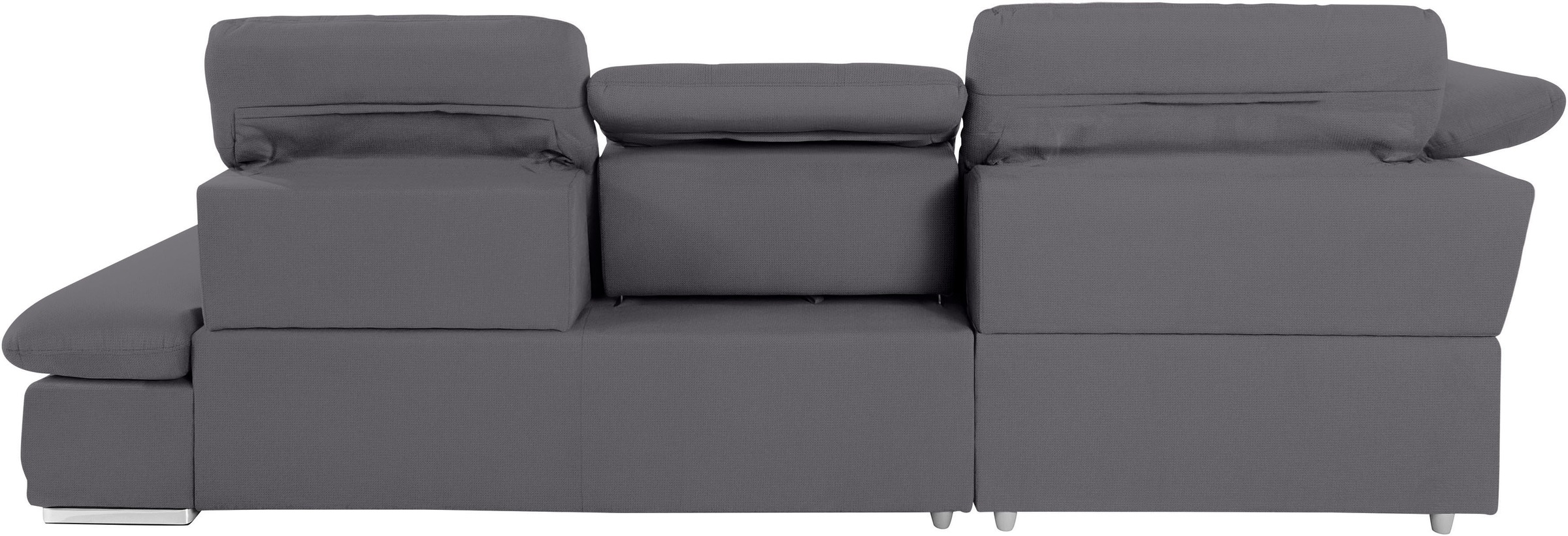 COTTA Ecksofa »Holiday L-Form mit Sitztiefen-, Armteil- und Kopfteilverstellung«, wahlweise mit Bettfunktion & Bettkasten