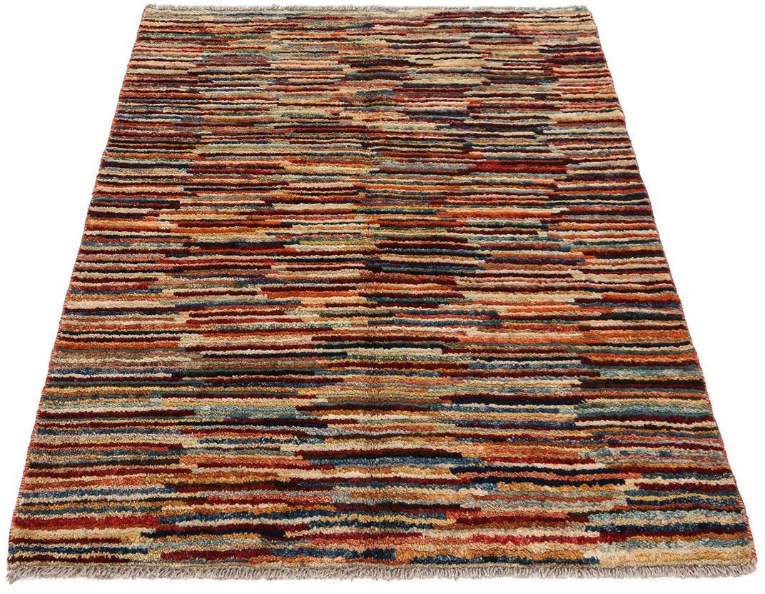 Image of morgenland Wollteppich »Abstrakt Multicolore 122 x 94 cm«, rechteckig, 0,6 mm Höhe, Kurzflor bei Ackermann Versand Schweiz