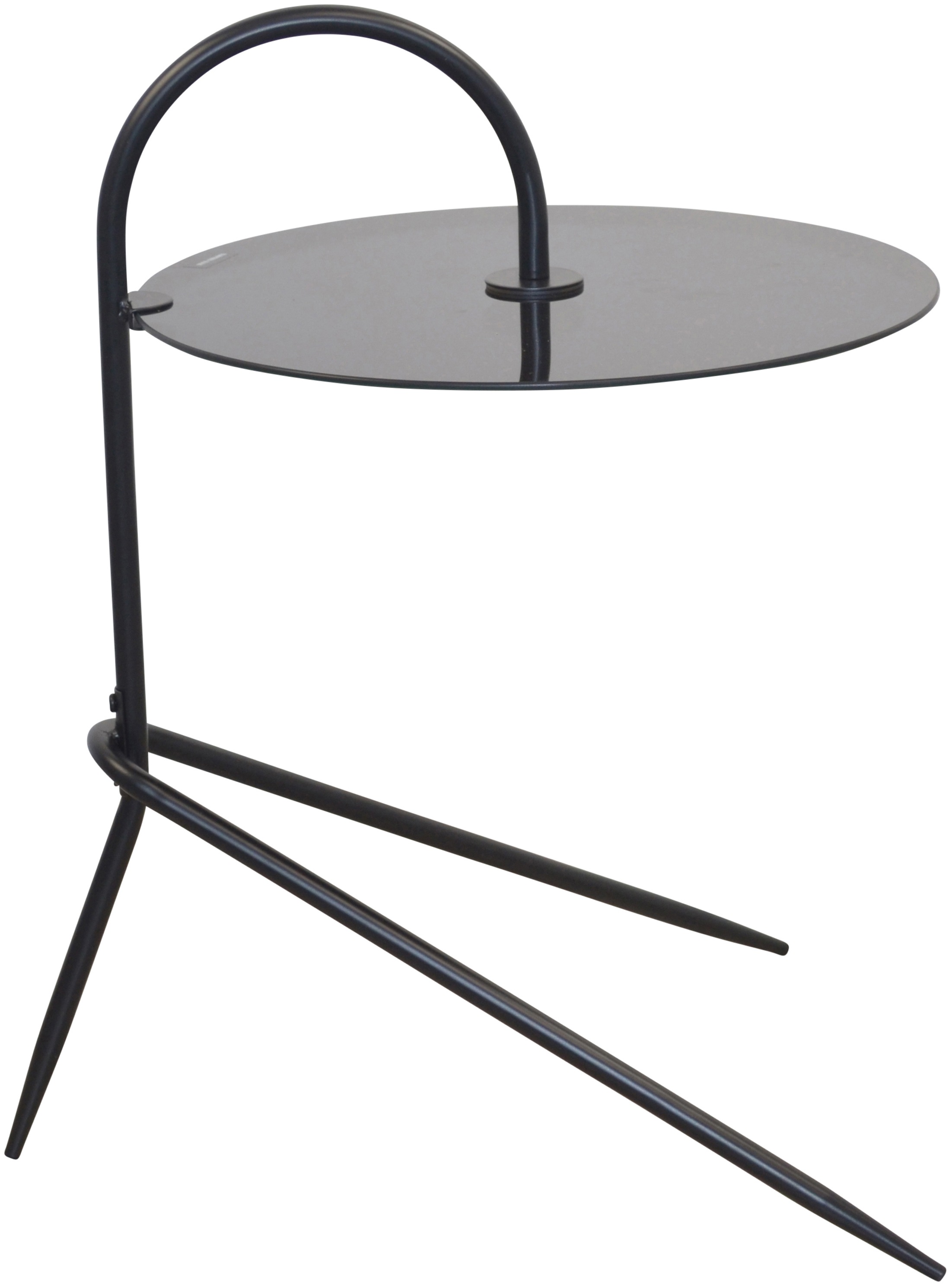 HOFMANN LIVING AND MORE Beistelltisch, Mit Sicherheitsglasplatte