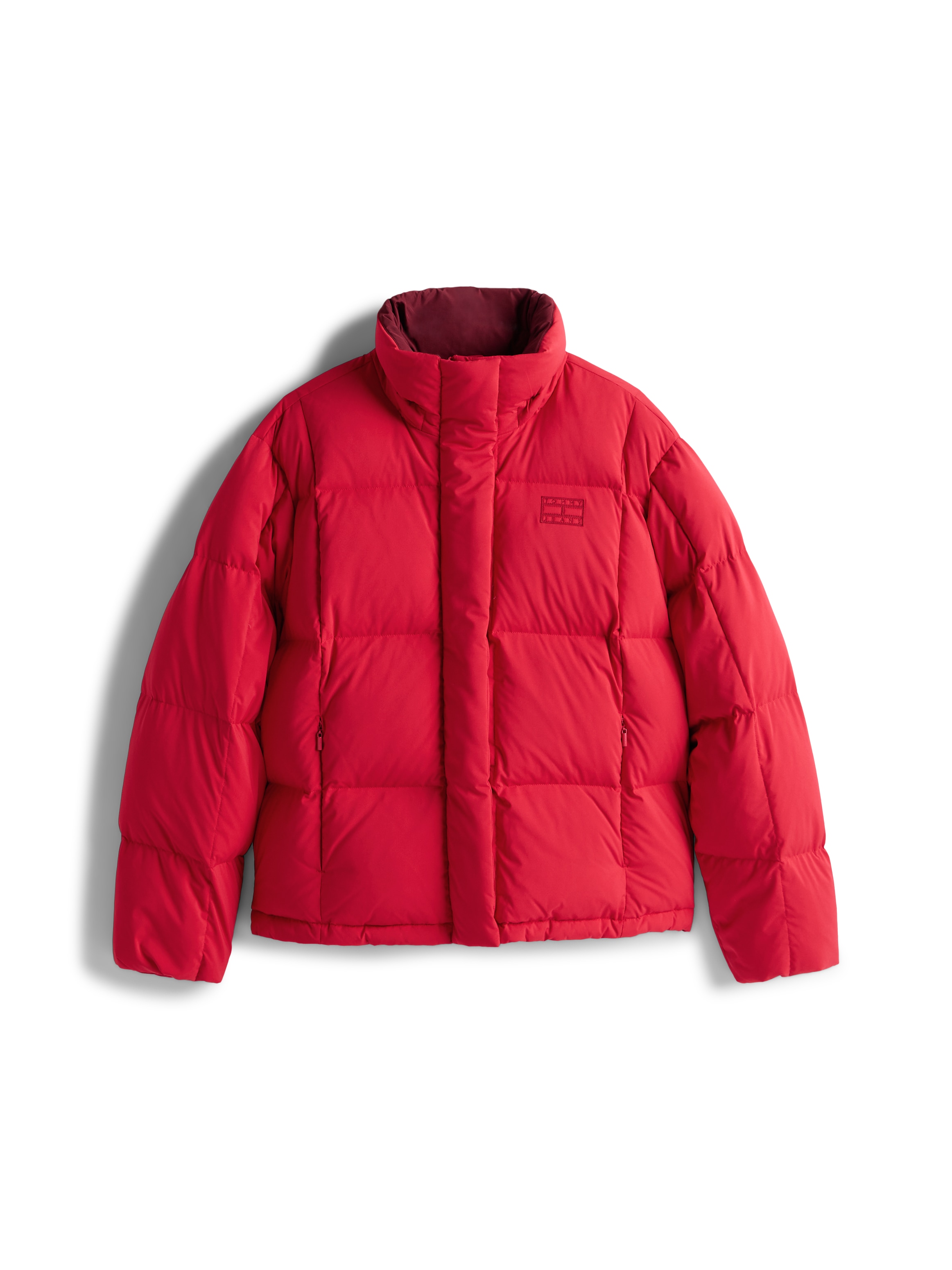 Tommy Jeans Steppjacke »TJW ALASKA GRID DOWN JACKET EXT« mit Kapuze