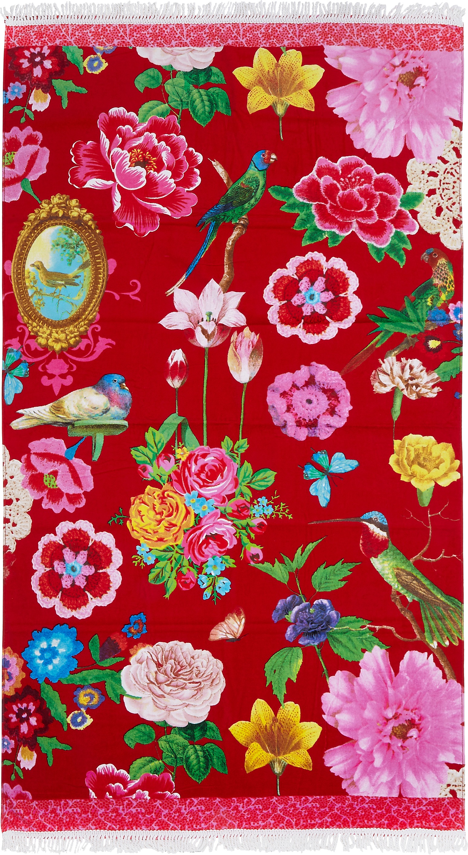 Image of Happiness Strandtuch »Blossom«, (1 St.), mit Fransen bei Ackermann Versand Schweiz