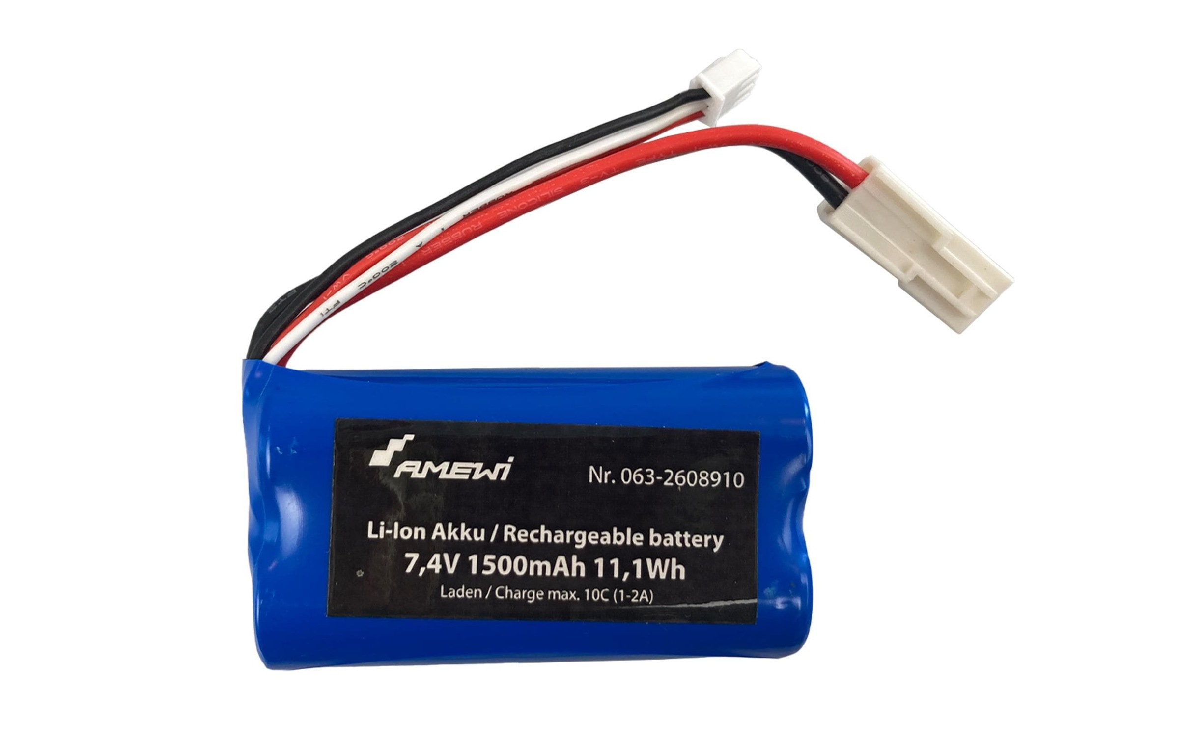 Image of Amewi Akku "Li-Ion 1500 mAh 45023 V"