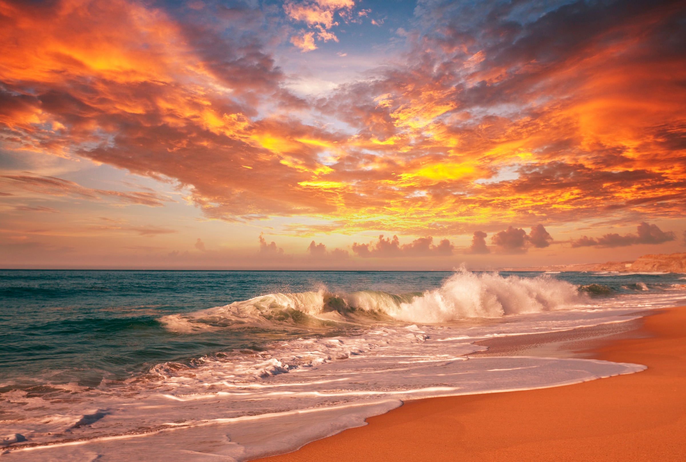 Image of Papermoon Fototapete "Sea Sunset" glatt