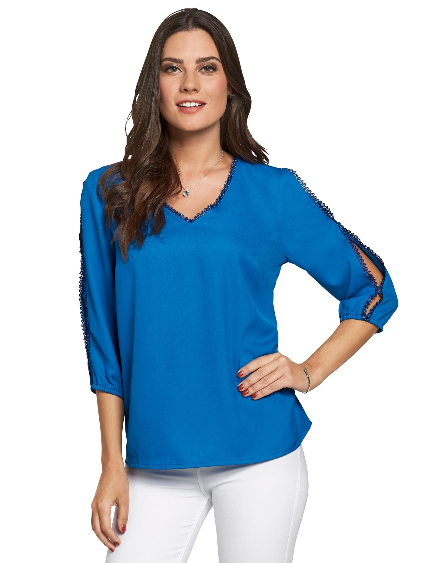 Bluse mit viel Raffinesse