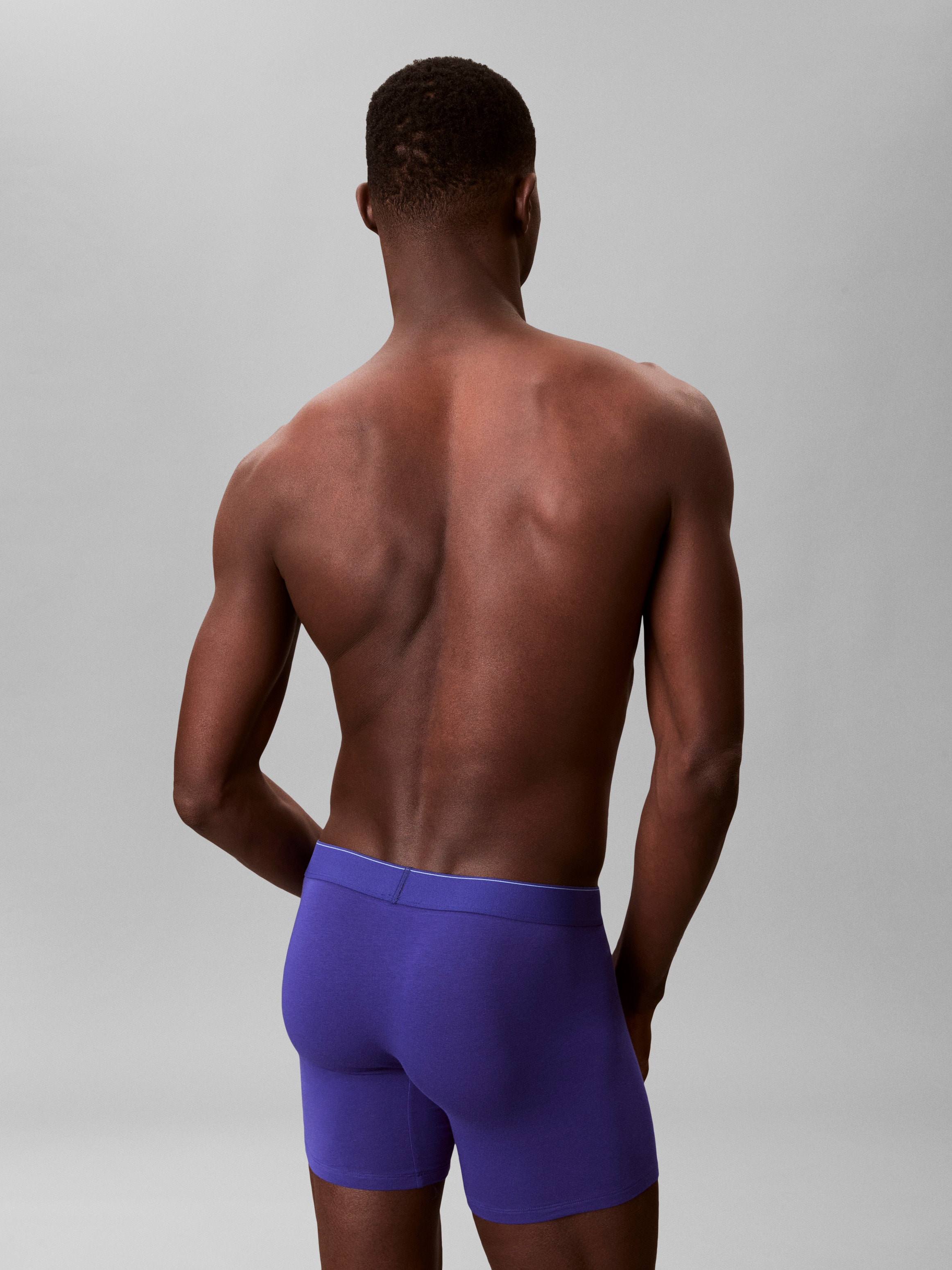 Calvin Klein Underwear Boxershorts »Boxer Brief 3PK« Packung, 3er-Pack,  Körpernahe Passform mit elastischem Bund