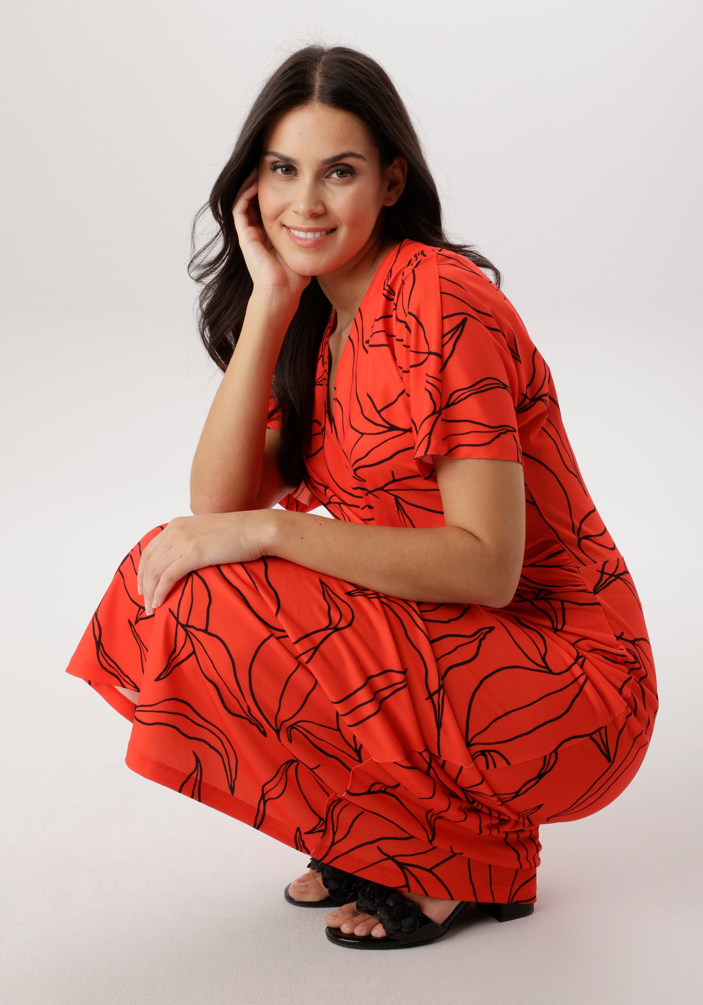 Aniston SELECTED Midikleid