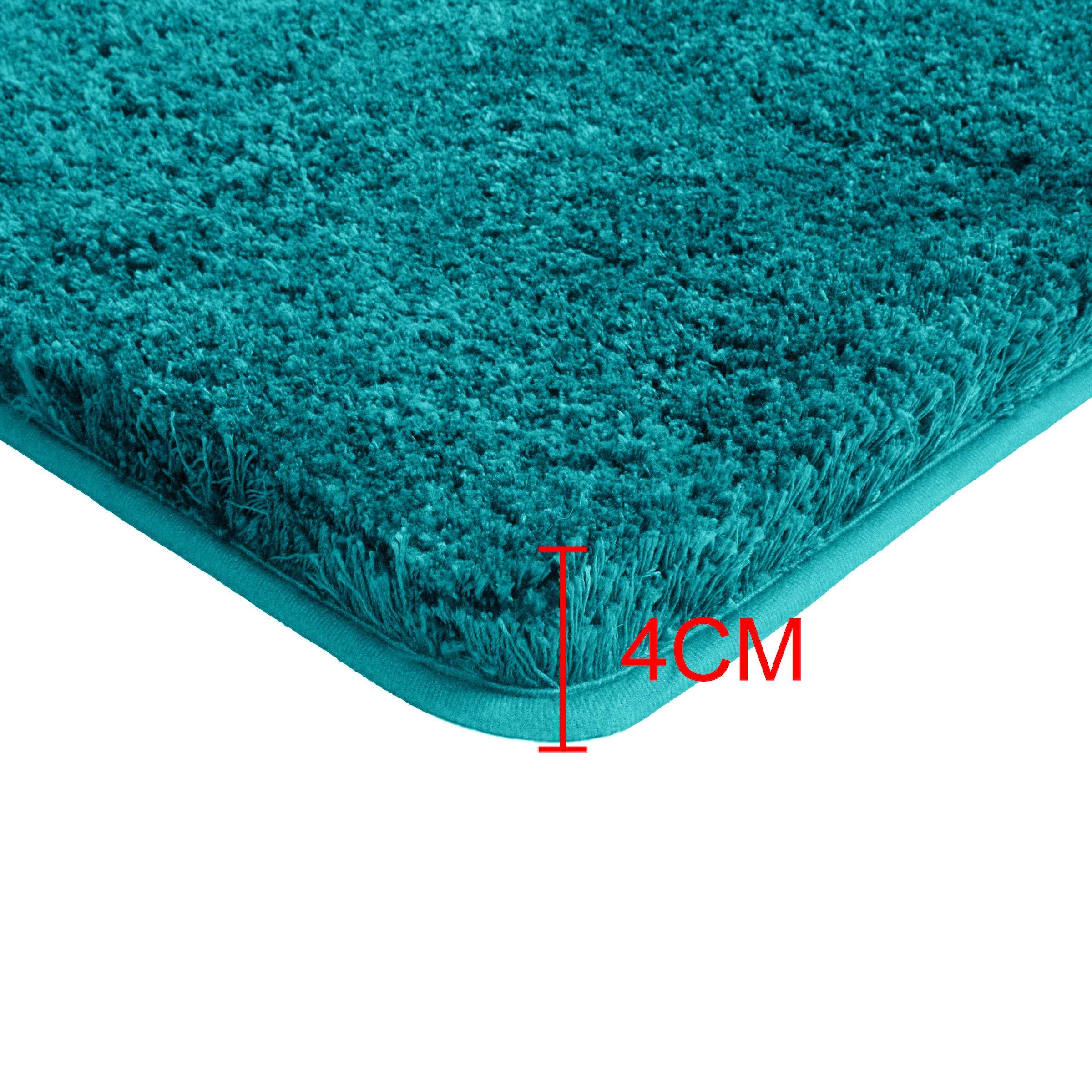Möve Tapis de bain »Superwuschel, Badvorleger, Badezimmer Teppich« Höhe 40 mm Mikrofaser-Badematte, Badteppich, rechteckig, rund & als 3-tlg. Set