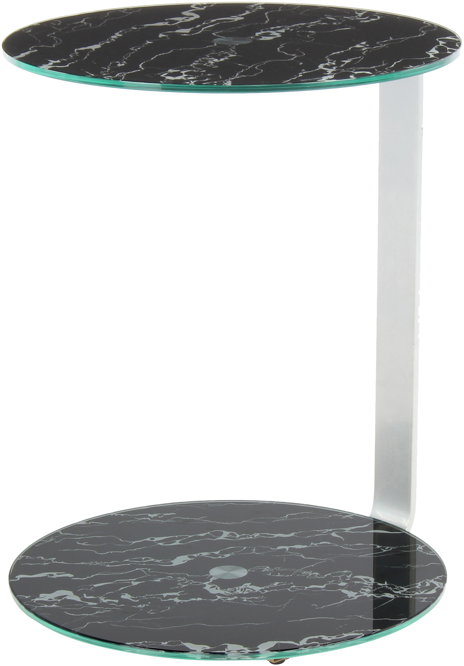 Kayoom Beistelltisch »Quentin 525, Sofa-Beistelltisch,mit Metallgestell«, (1 St.), Gestellfuss auch als Ablage, elegante Form und Farbvarianten