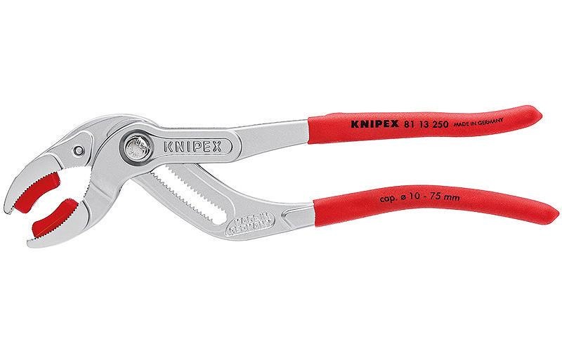 Image of Knipex Rohrzange "Siphonzange, Ø 10 - 75 mm, verchromt" 1 Stk. tlg.