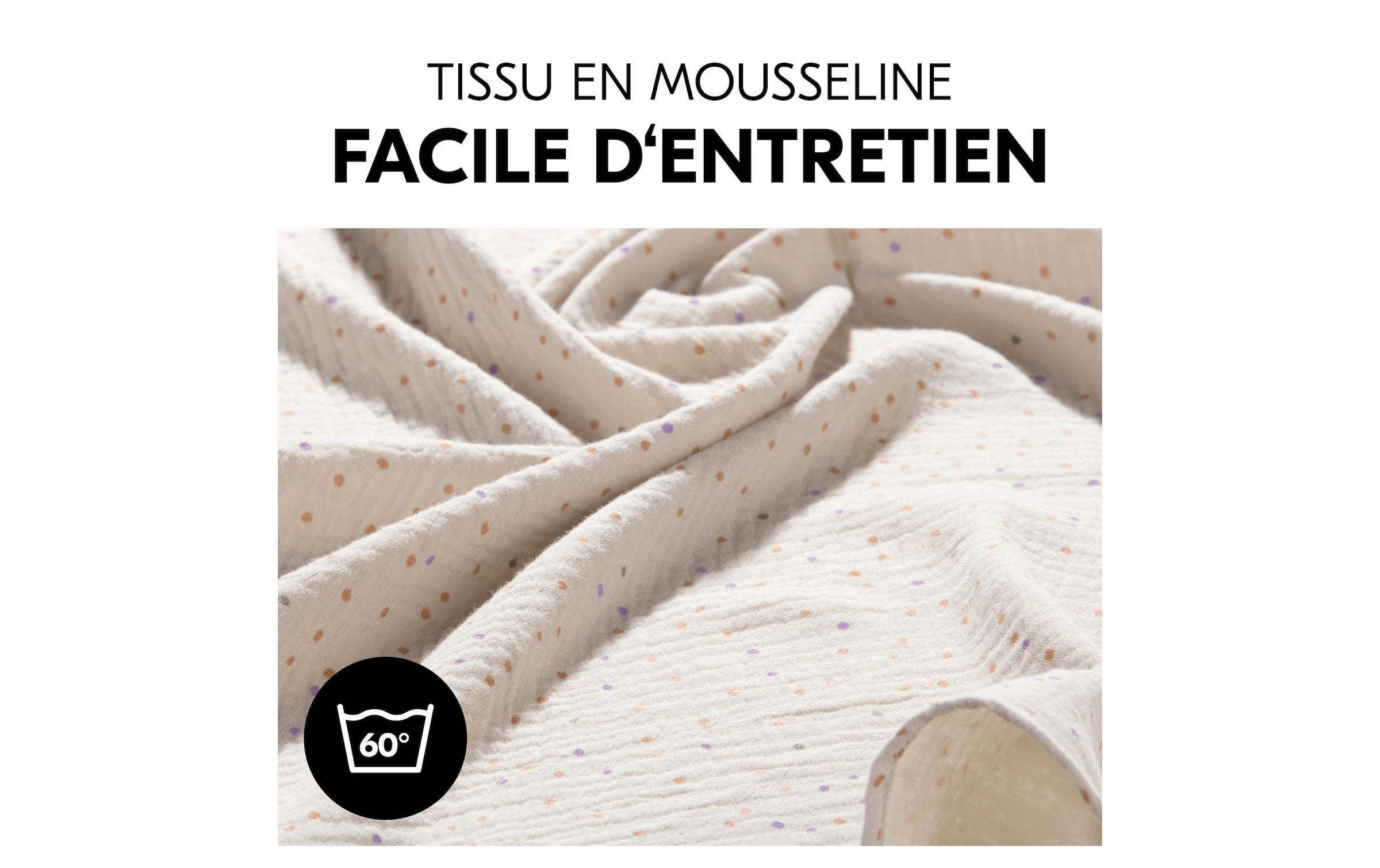 Hauck Doudou »Cuddle N Clean 3Set Sage-Beige-Dots-Cork« 3 tlg.