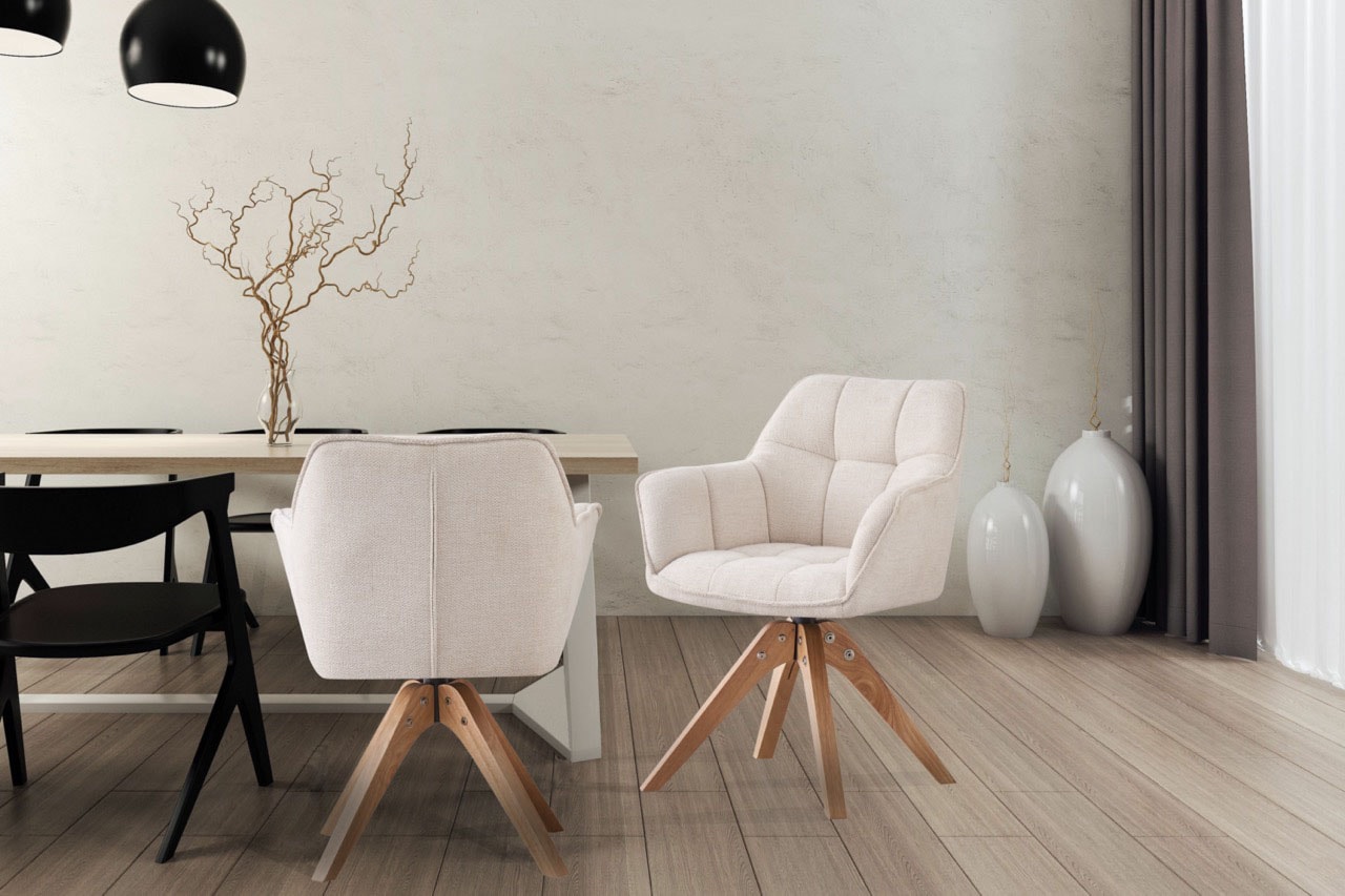 Image of Kayoom Polsterstuhl "Stuhl Dian 325 bequem, formschönes Design" () 1 Stk.stabil & robust, hochwertige Verarbeitung, bequem