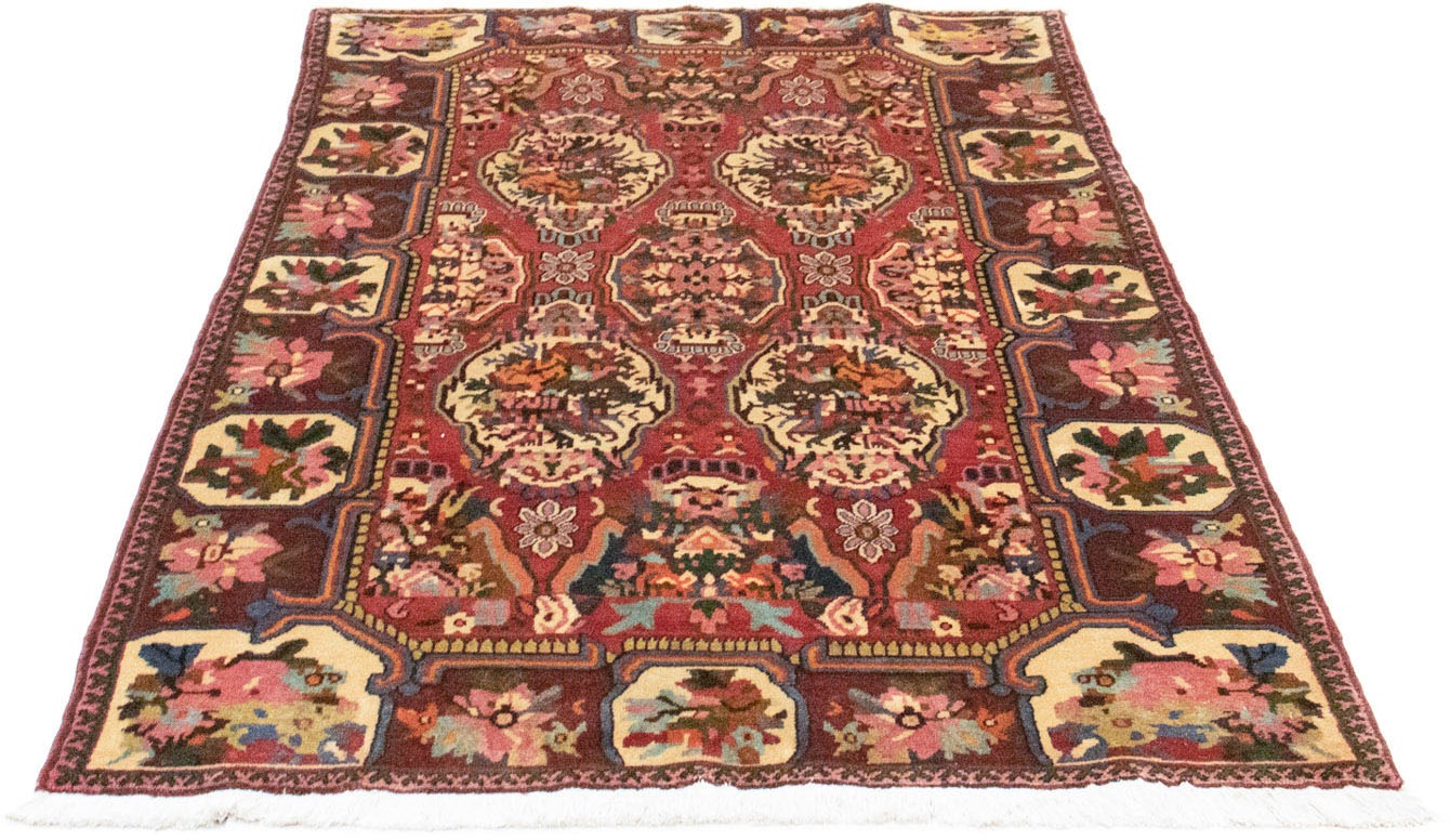 Image of morgenland Orientteppich »Perser - Nomadic - 200 x 128 cm - dunkelrot«, rechteckig, 10 mm Höhe, Wohnzimmer, Handgeknüpft, Einzelstück mit Zertifikat bei Ackermann Versand Schweiz