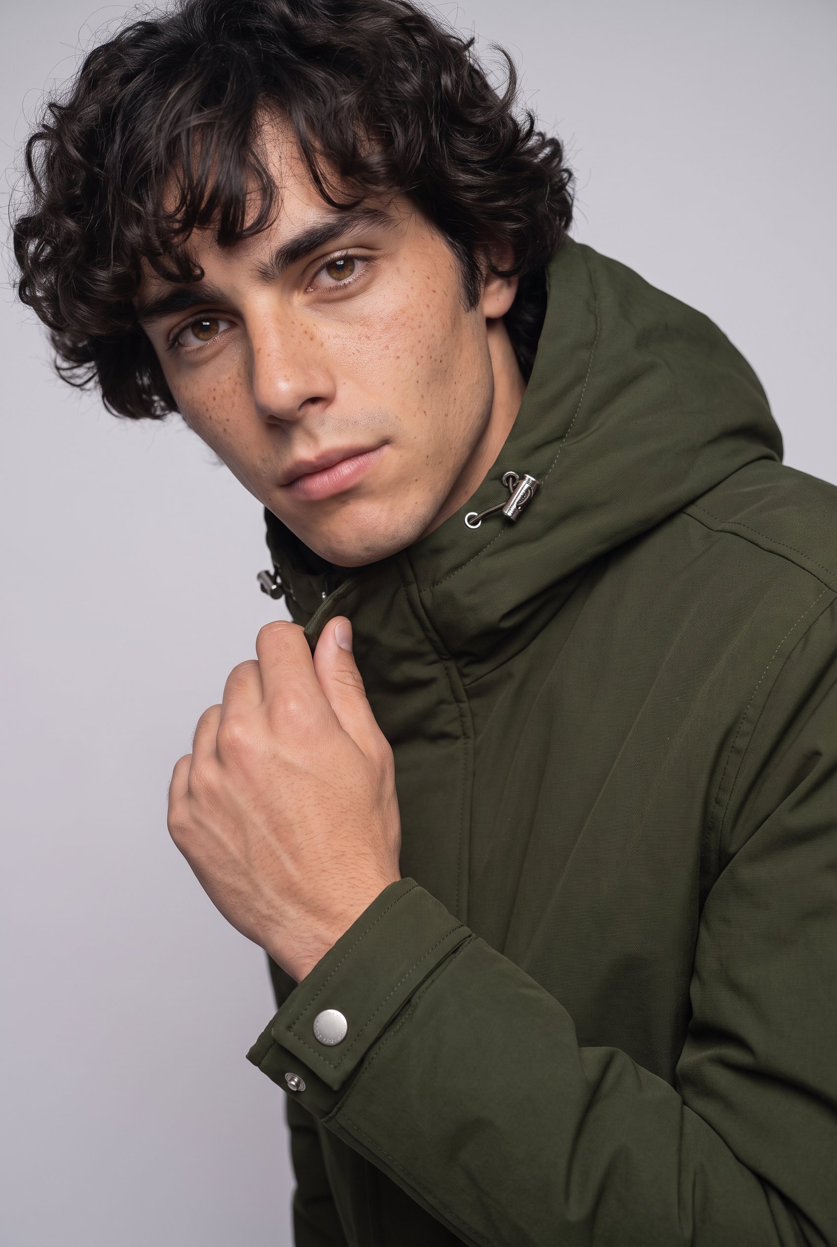 Image of Jack & Jones Parka "JJEWOLF PARKA JACKET NOOS" mit Kapuze Kunstfaser, regular fit