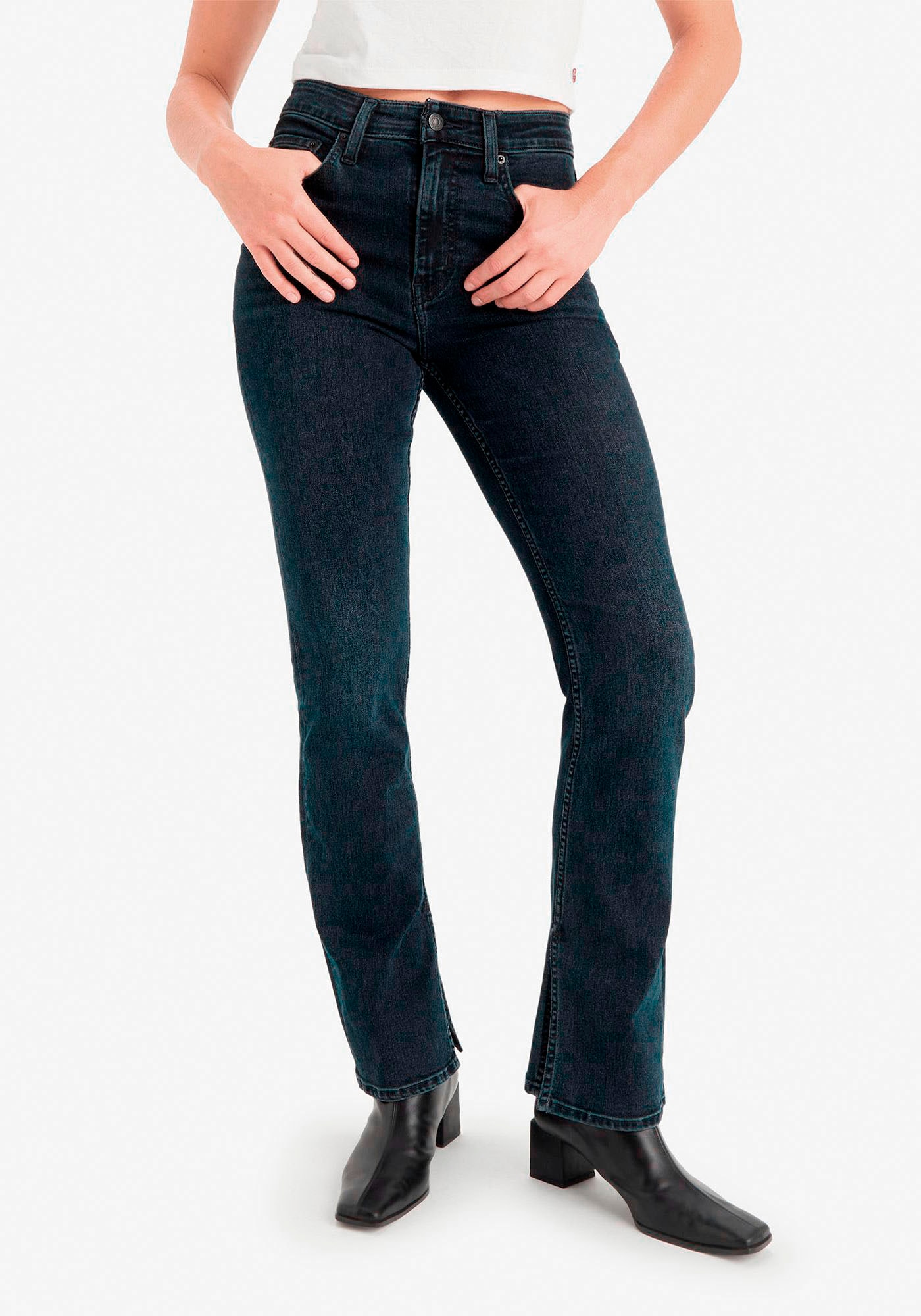 Levi's® Bootcut-Jeans »725 High-Rise Bootcut«, mit Schlitz