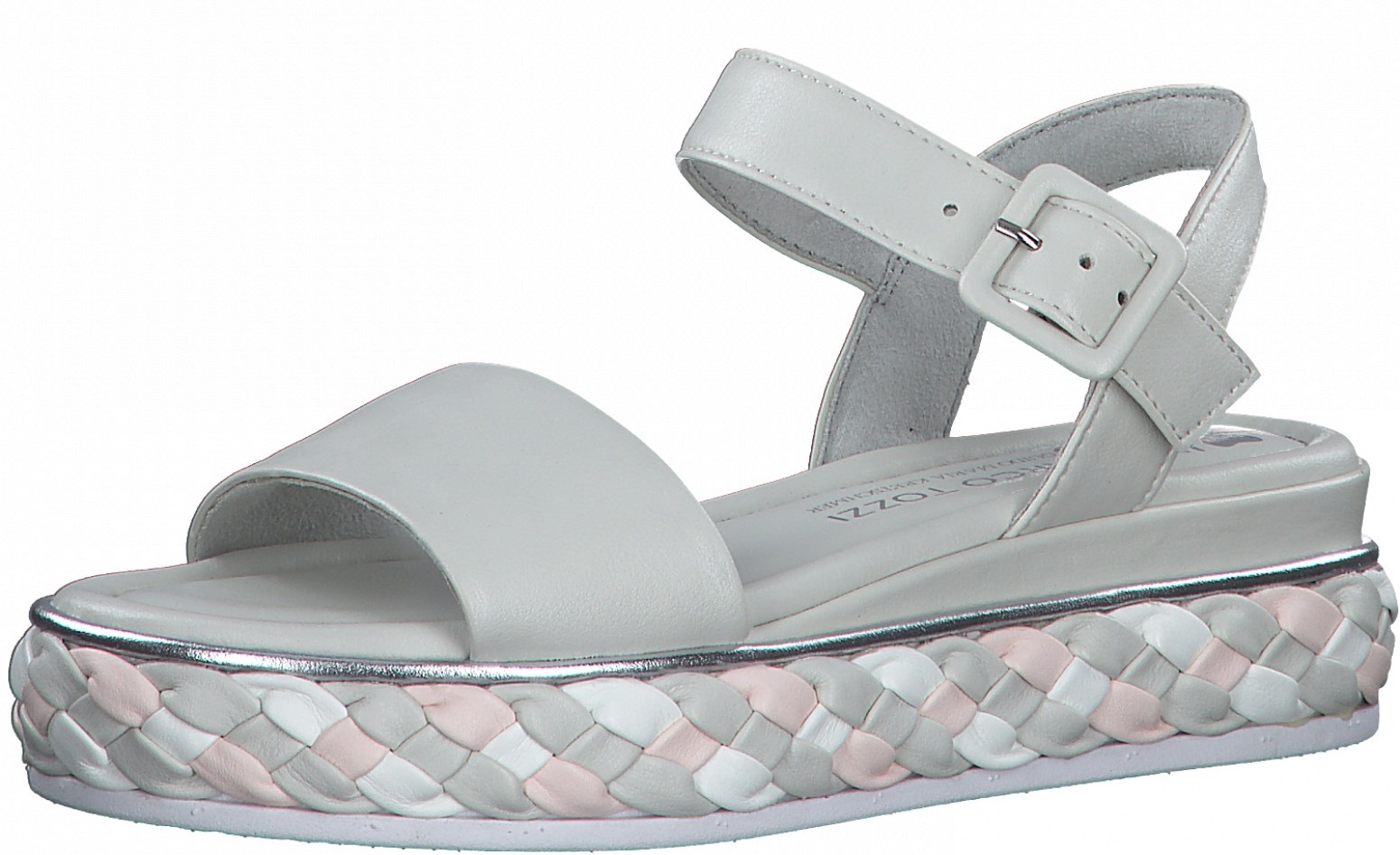 Image of MARCO TOZZI by GMK Sandalette, mit schöner Flechtung am Plateau bei Ackermann Versand Schweiz