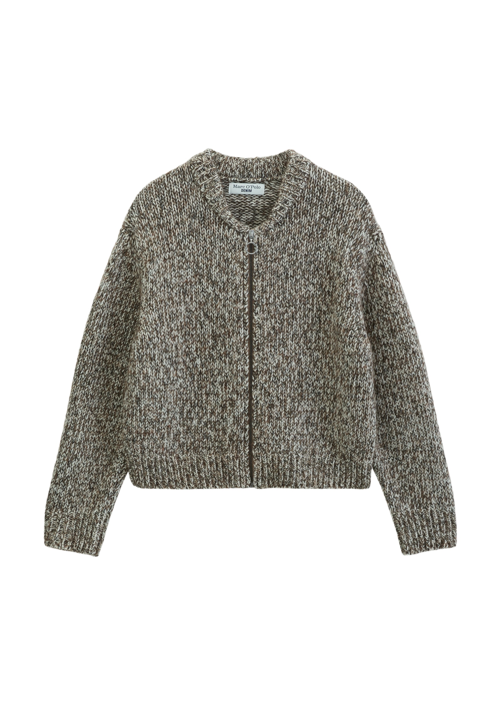 Marc O'Polo DENIM Cardigan détendu en mélange laine vierge-laine d'alpaga
