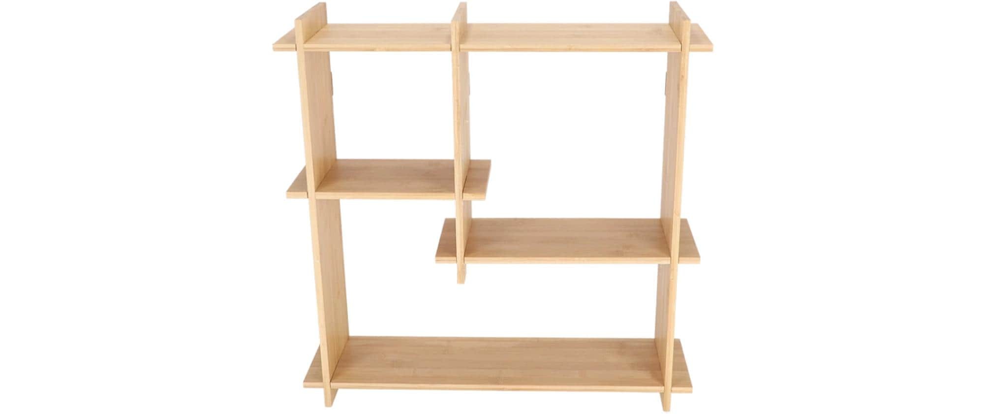 Image of esschert design Blumenständer "L Bambus Stahl 55 x 55 cm" Indoor