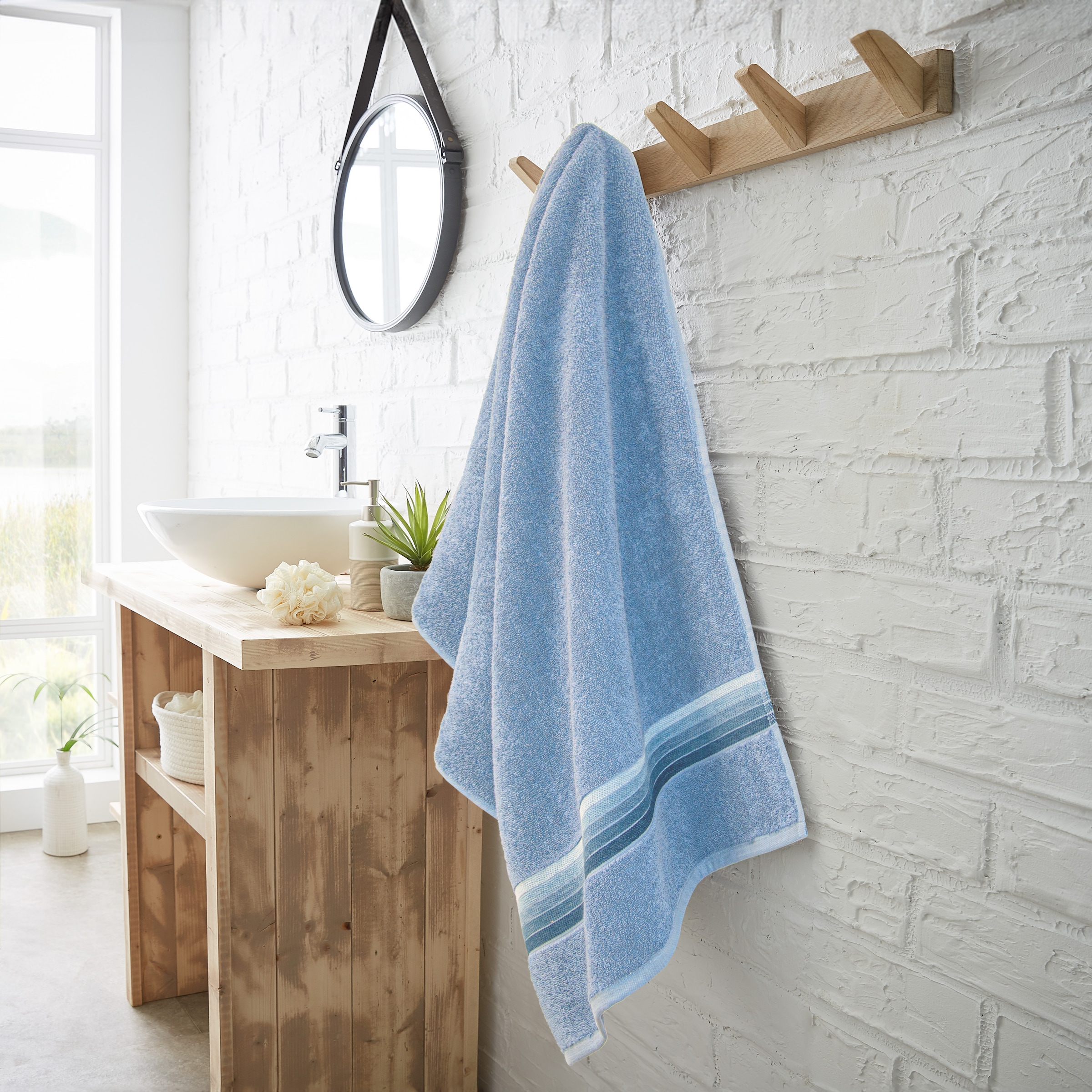 Dyckhoff Handtuch Set »Chenille«, Set, 3 tlg., Frottier, Set beinhaltet: 2x Handtuch (50x100cm) und 1x Duschtuch (70x140cm)