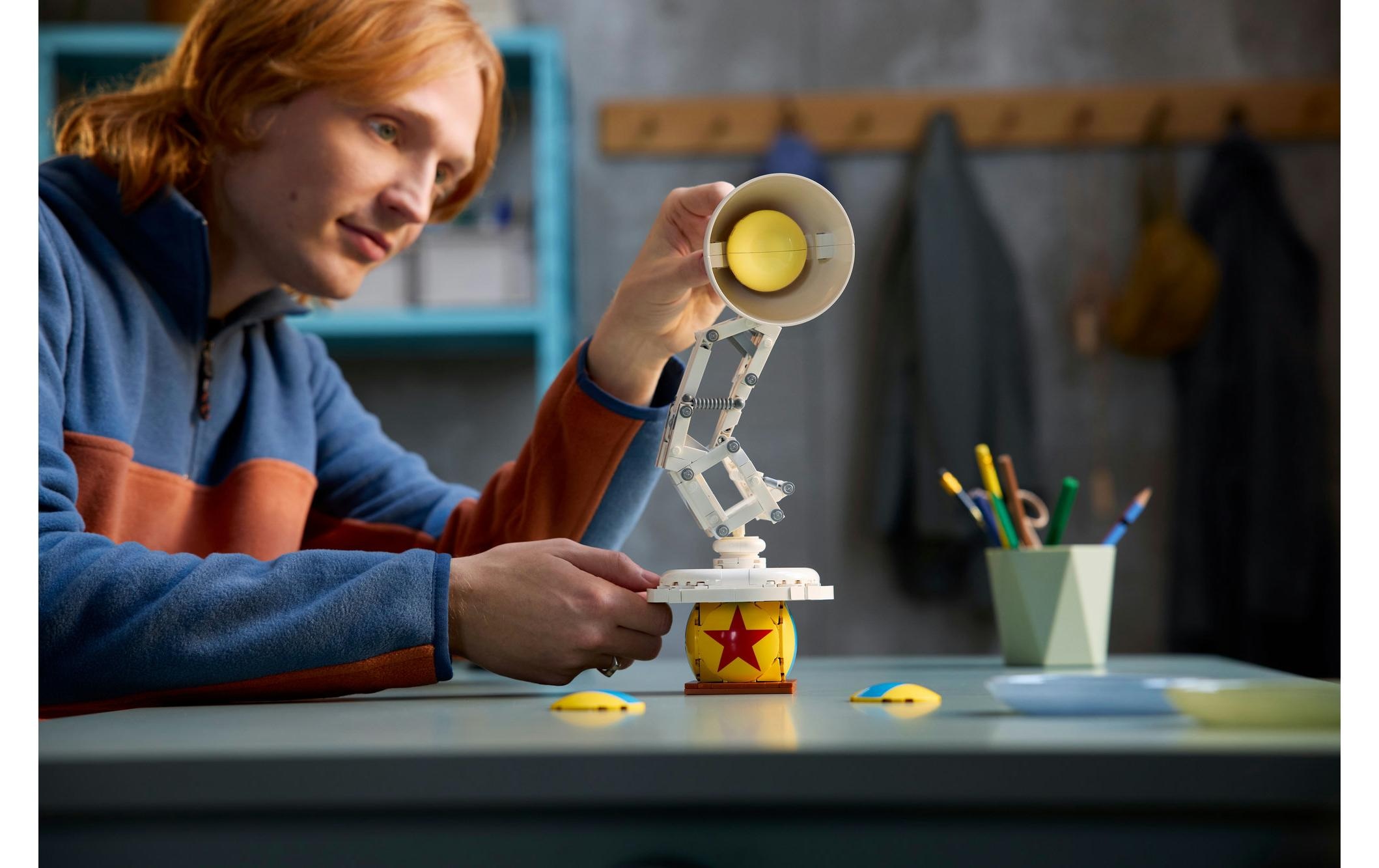 LEGO® Spielbausteine »Ideas Disney Pixar Luxo Jr. 21357«, (613 St.)