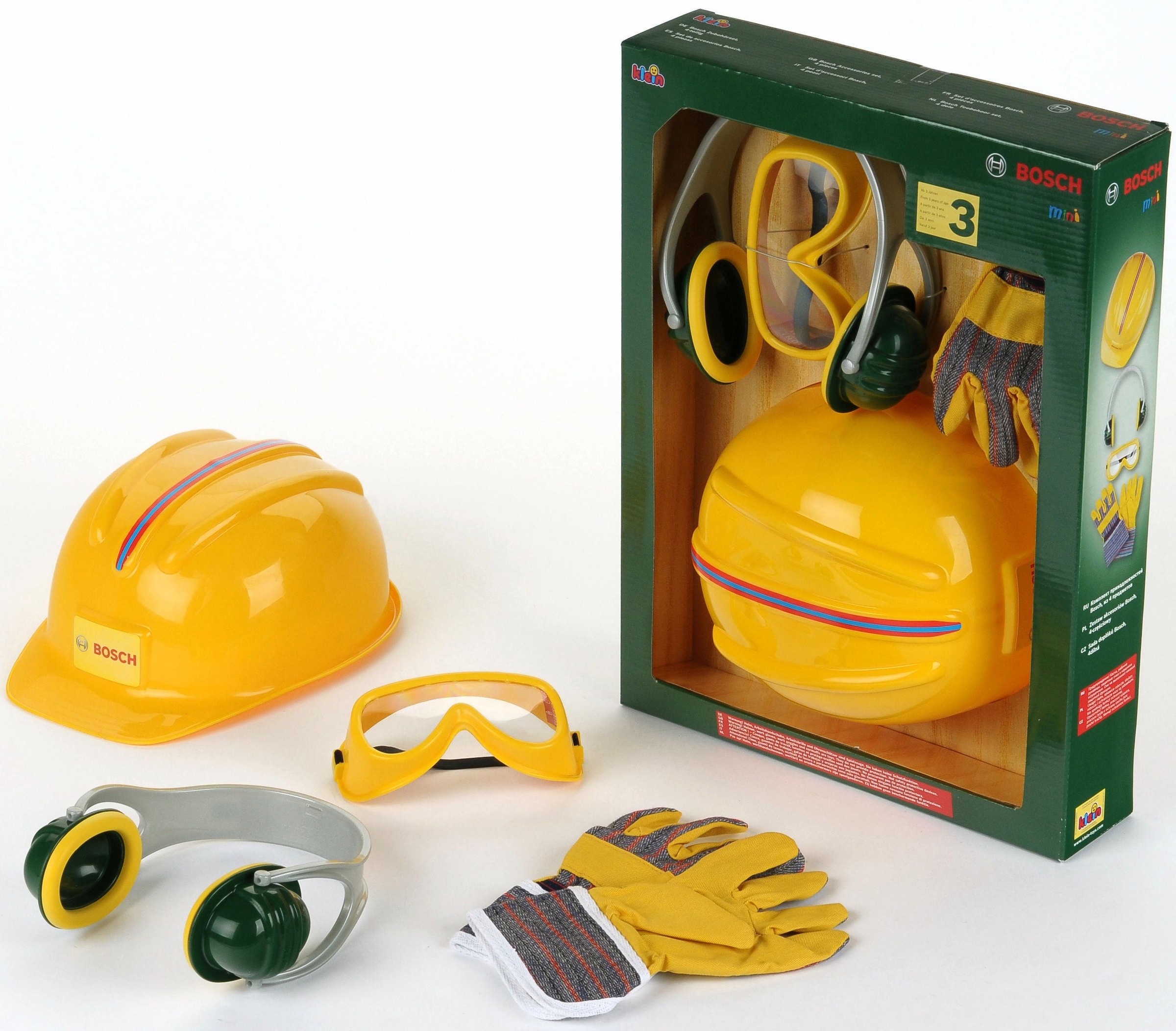 Image of Klein Kinder-Schutzausrüstung "Bosch Zubehör Set"