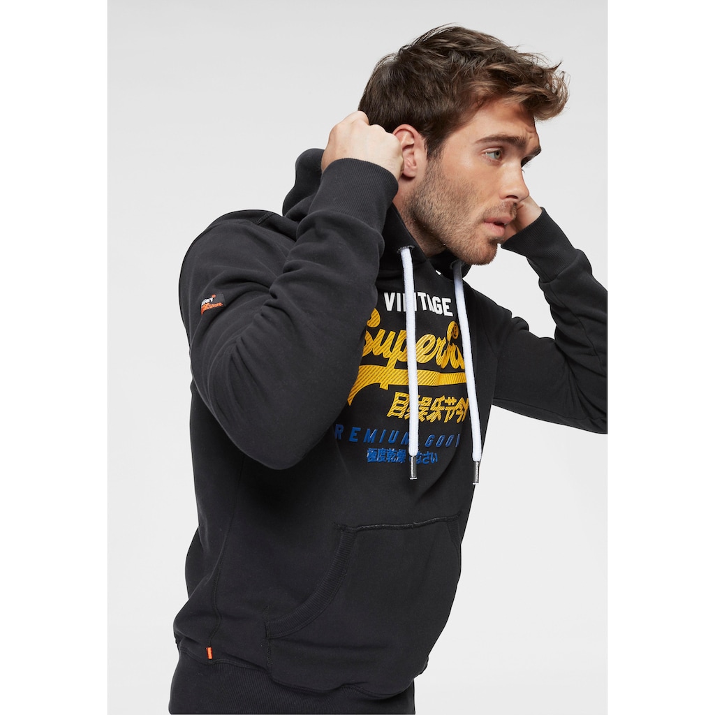 Superdry Kapuzensweatshirt »PREMIUM GOODS TRI INFILL HOOD«