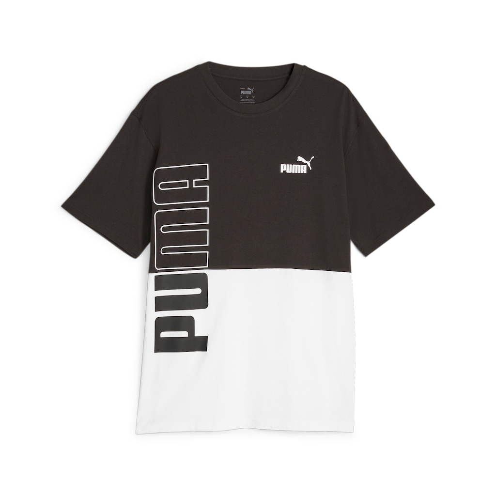 PUMA T-Shirt »POWER COLORBLOCK TEE«