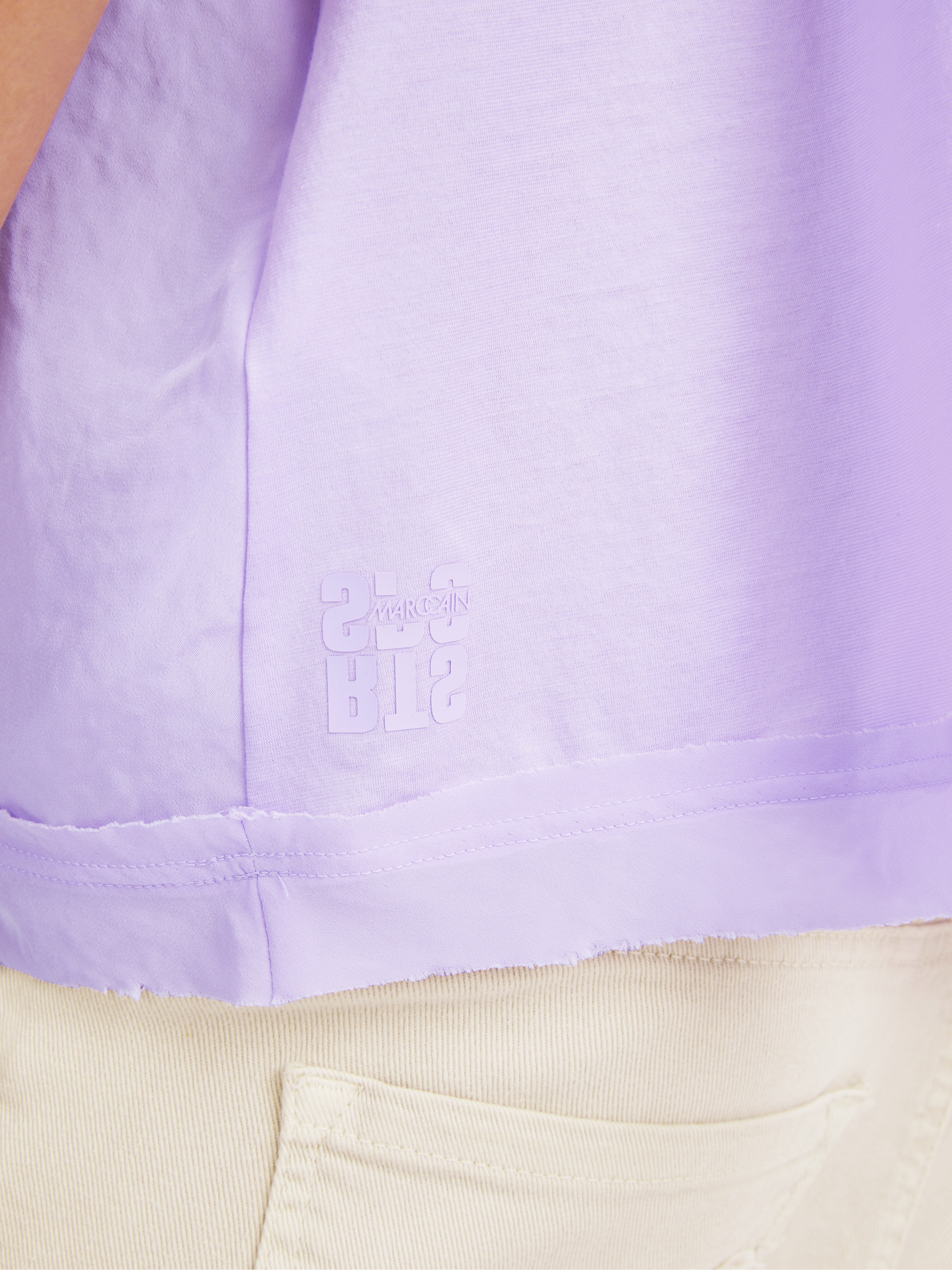 Marc Cain Shirtbluse »"Sky Colours" Premium Damenmode«, Lässiges Blusenshirt