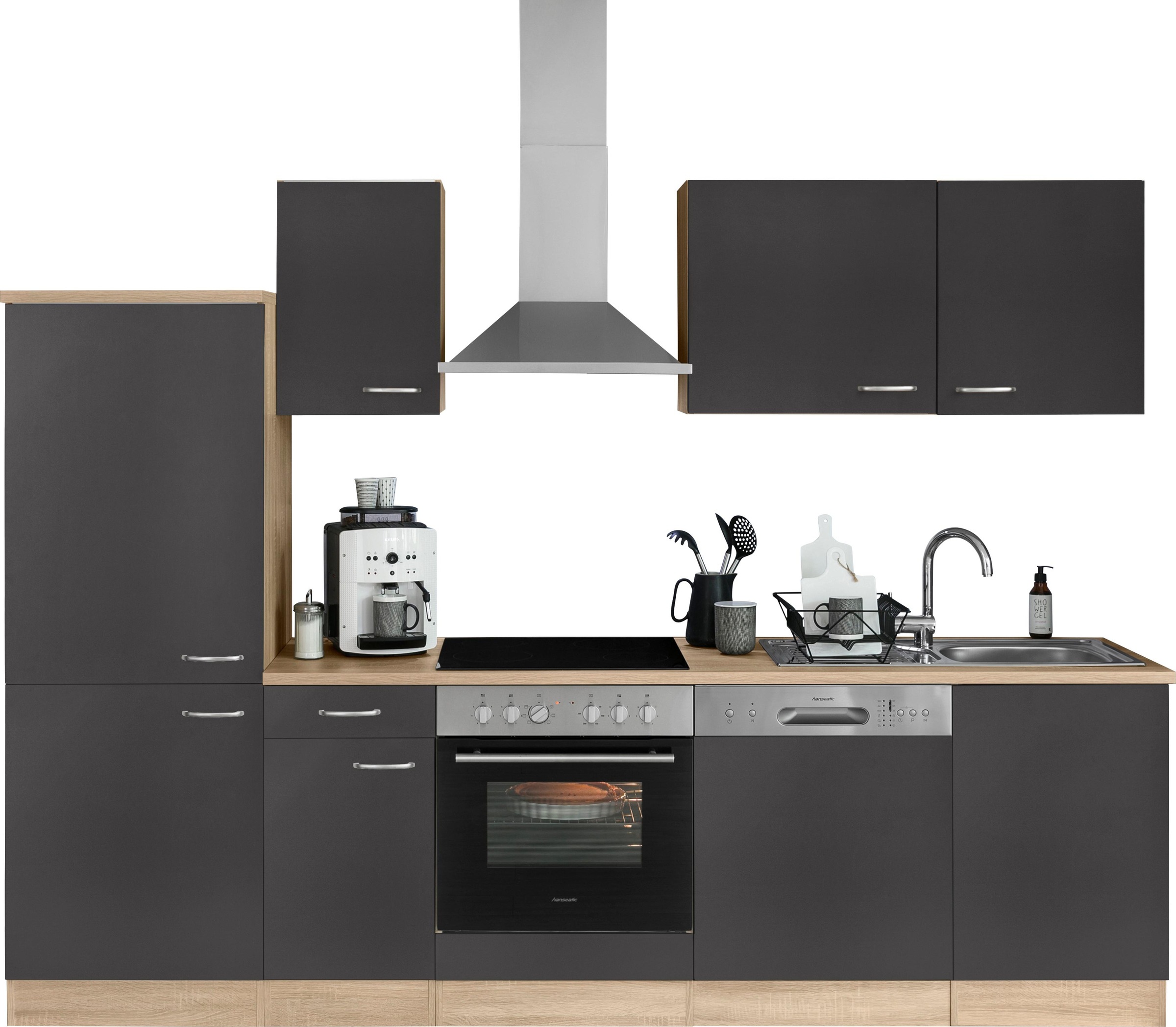 OPTIFIT Küchenzeile "Parare" ohne E-Geräte, Breite 270 cm