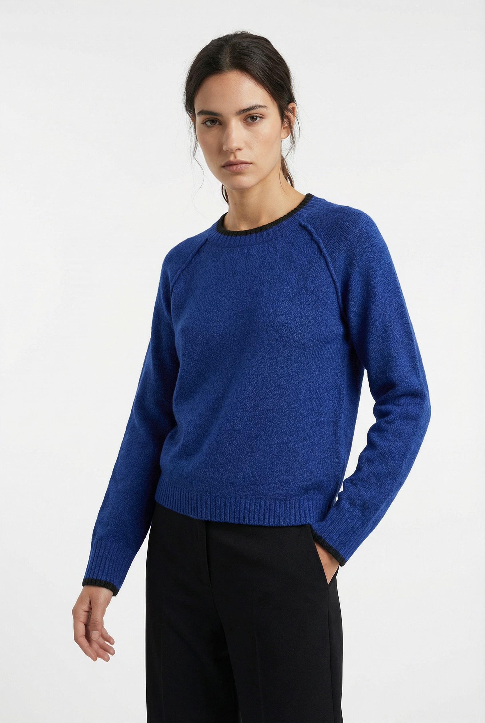 Vero Moda Pull en tricot »VMAQUARIUS LS O-NECK RAGLAN PULLOVER BF«