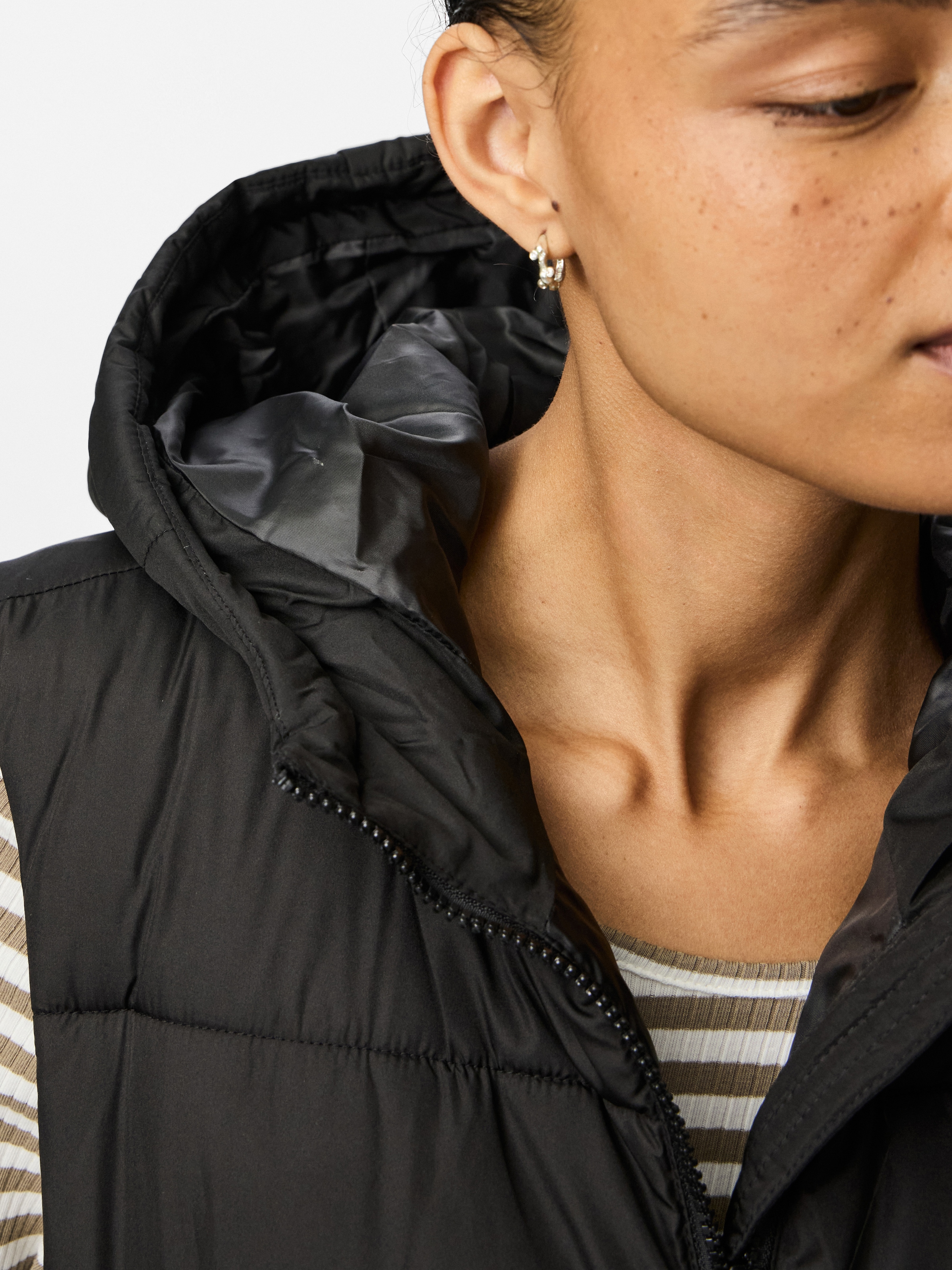 pieces Gilet matelassé »PCBEE NEW LONG PUFFER VEST NOOS BC«