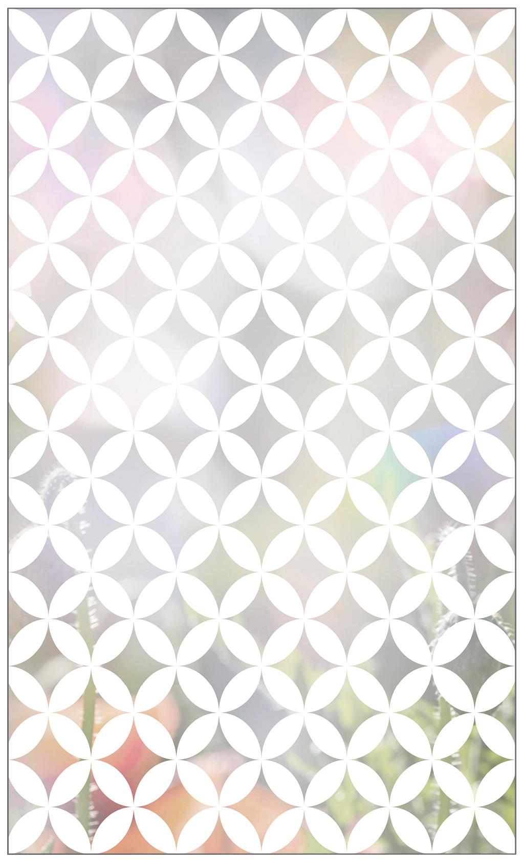 MySpotti Fensterfolie »Look x white«, halbtransparent, Chadi glattstatisch statisch 60 haftend haftend, 100 kaufen cm